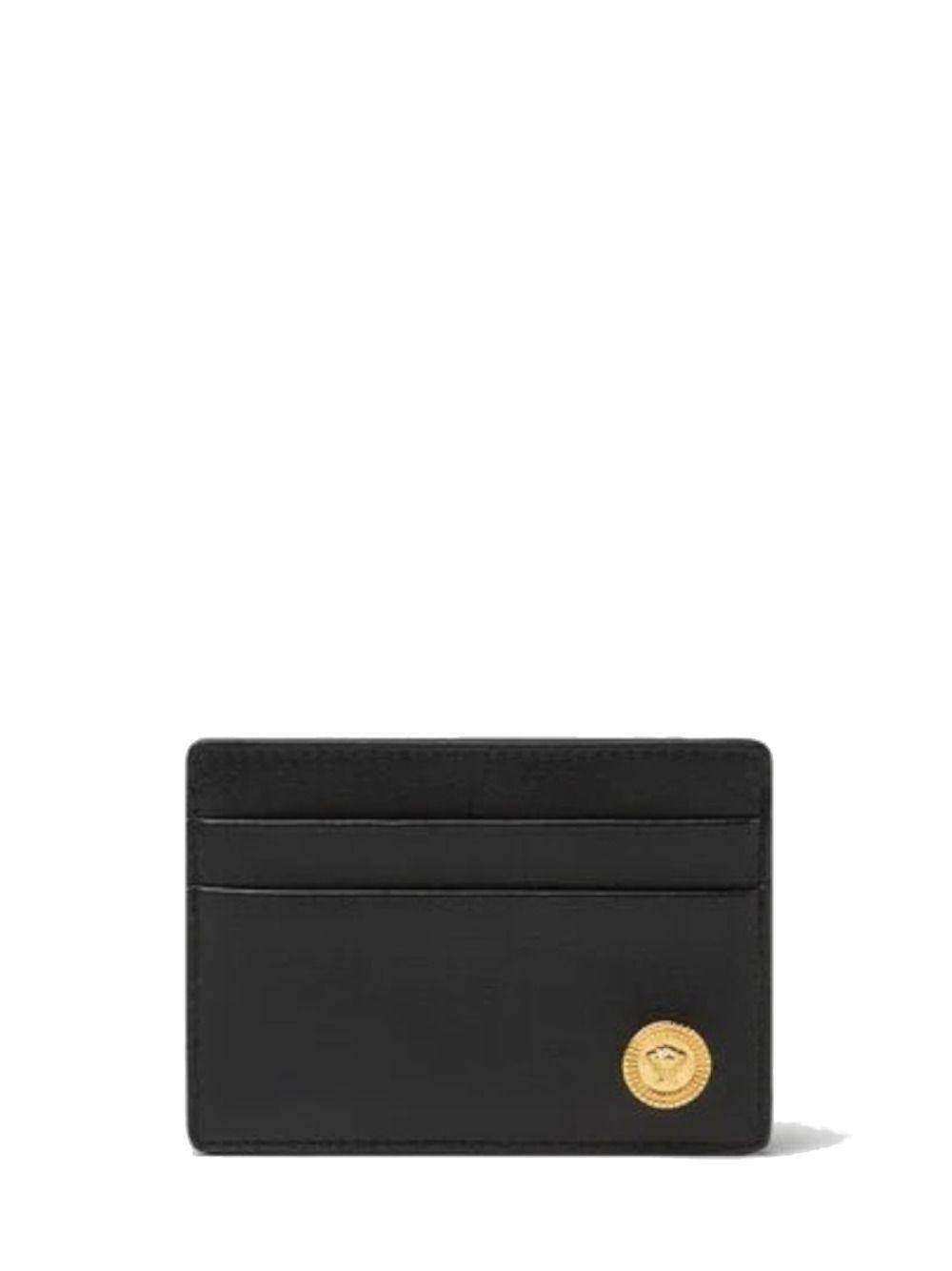 Versace Black Medusa Biggie Card Holder for Men Lyst UK