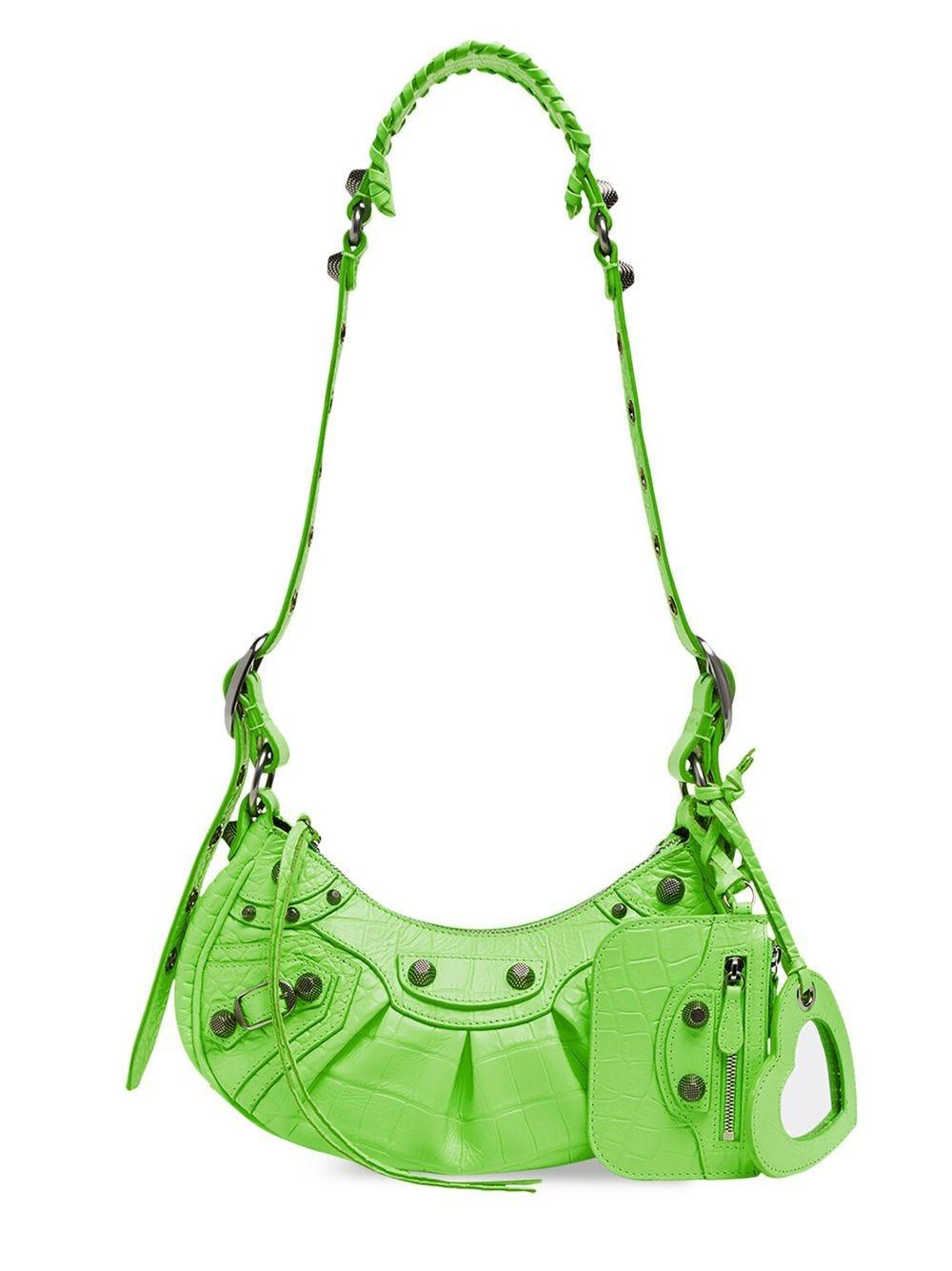 Balenciaga Le Cagole Xs Bag In Very Soft Calfskin in Green | Lyst