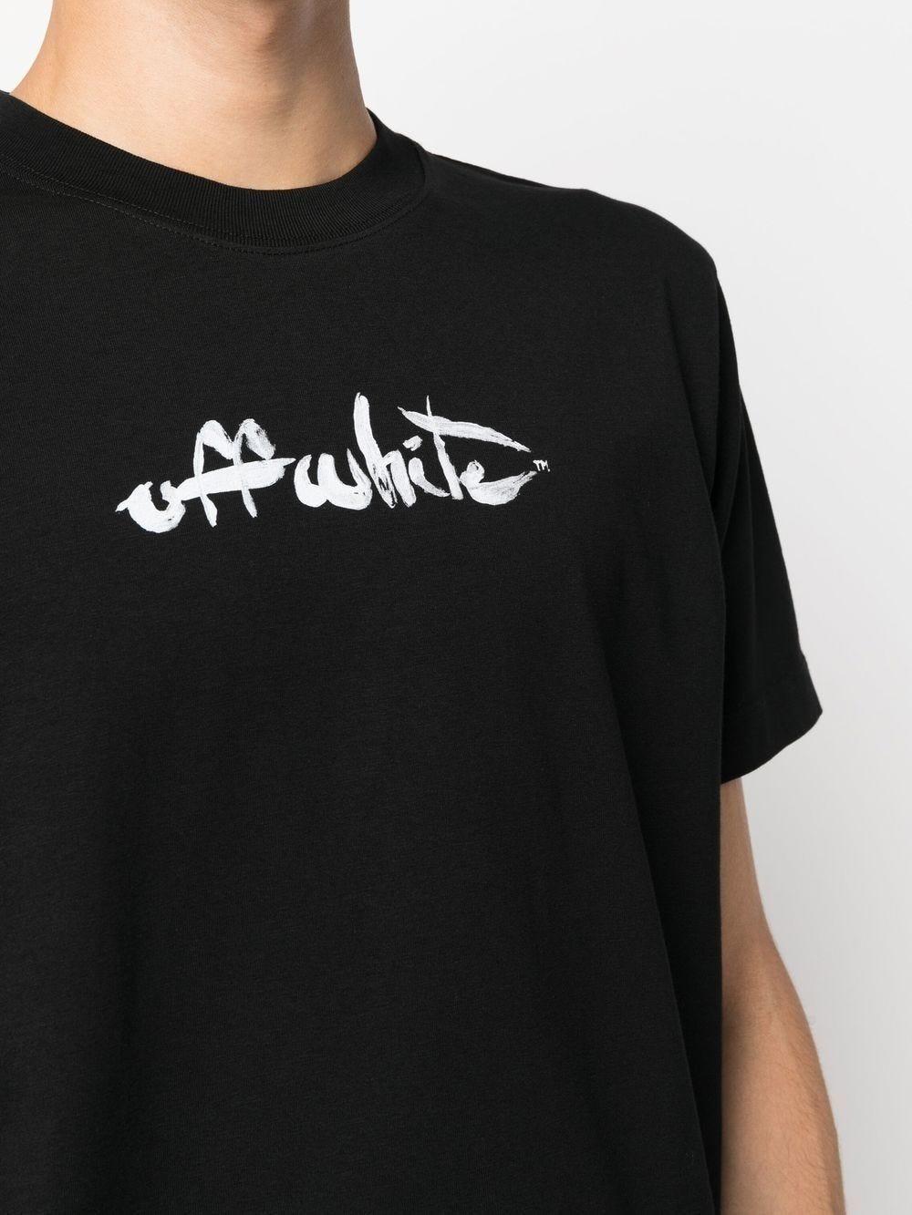 OFF WHITE C/O VIRGIL ABLOH 2013 Black Graphic T-Shirt (Size L) | Carolyn's