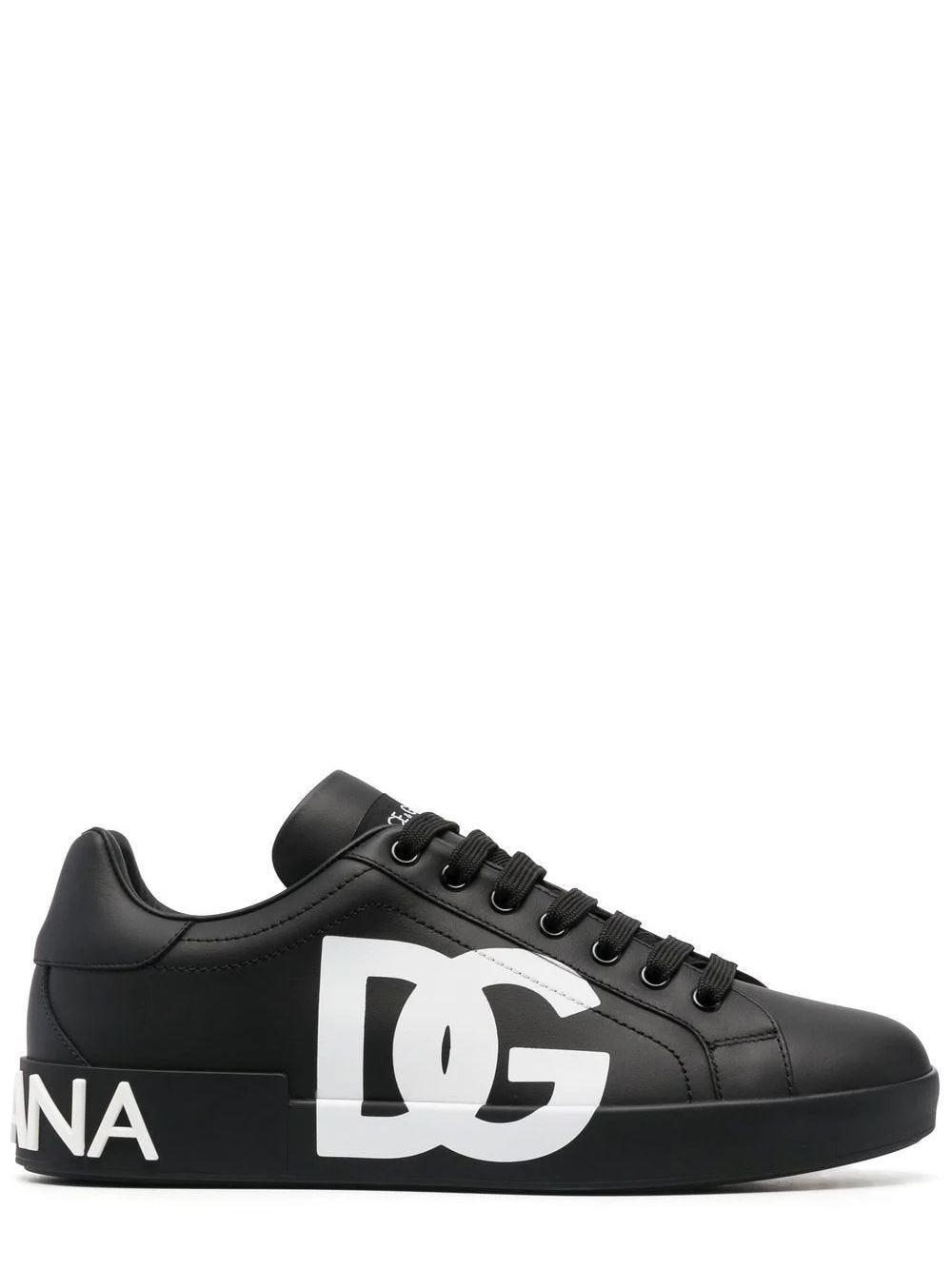 dolce gabbana portofino sneakers black