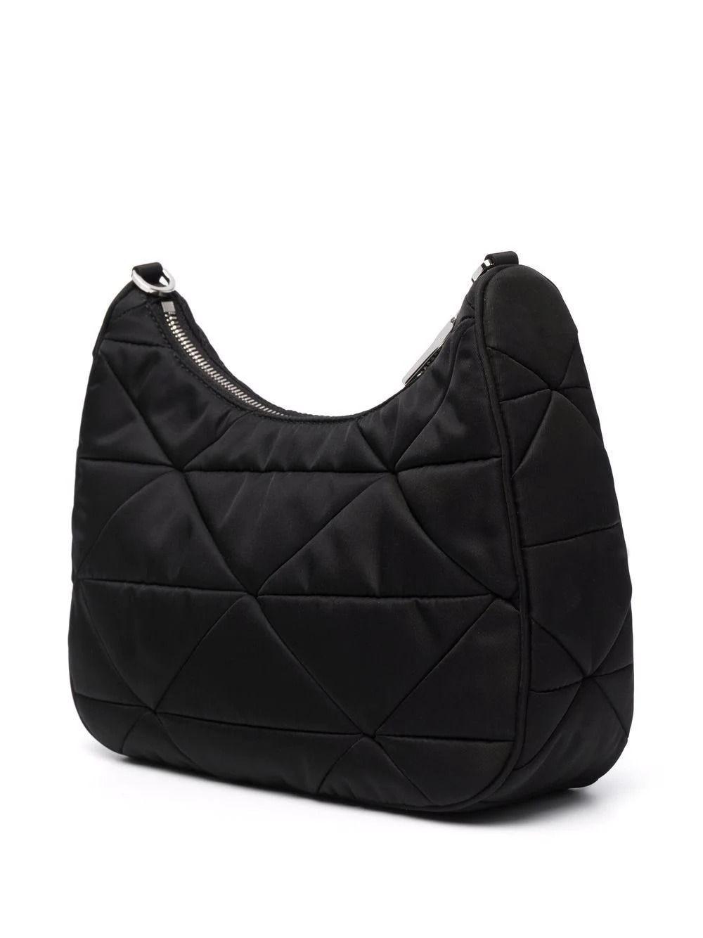 Prada Re-Editon Hobo Mini Quilted Black Nylon Shoulder Bag – Queen Bee of  Beverly Hills