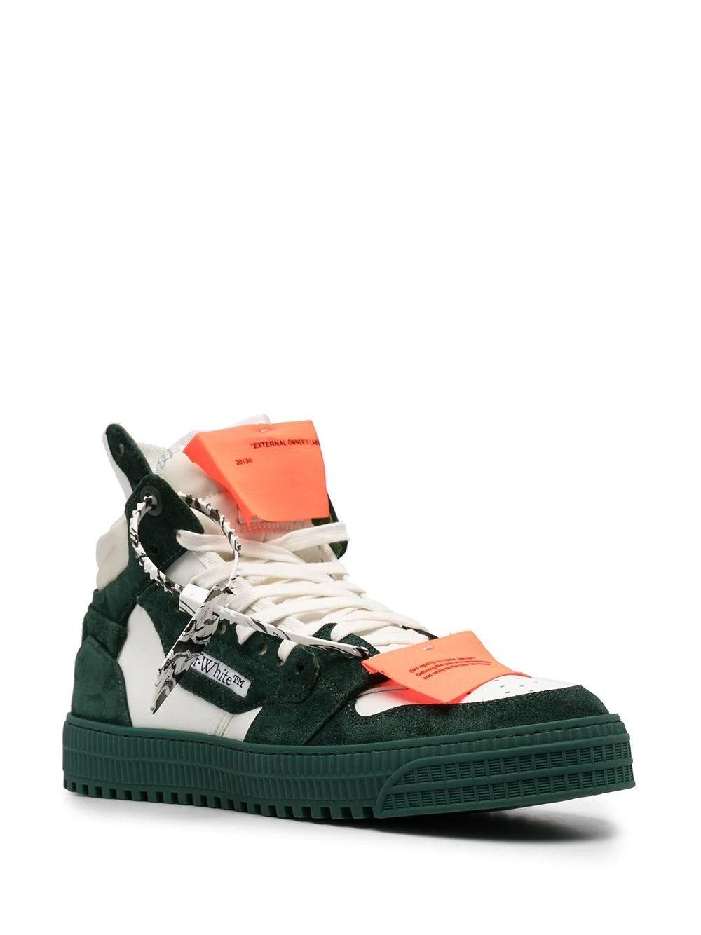 Sneakers verdi alte Off-Court 3.0 con pannelliOff-White c/o Virgil Abloh in  Pelle da Uomo colore Verde | Lyst