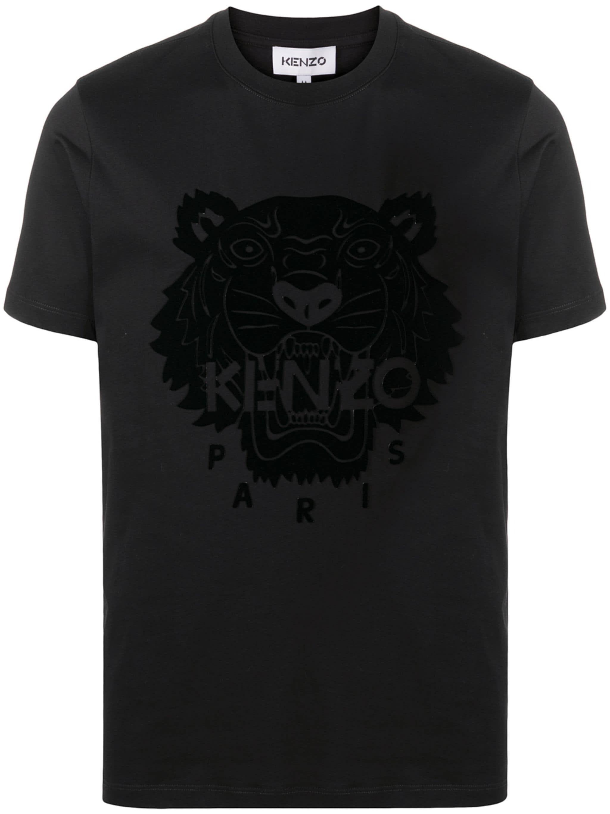 kenzo t shirt tiger black