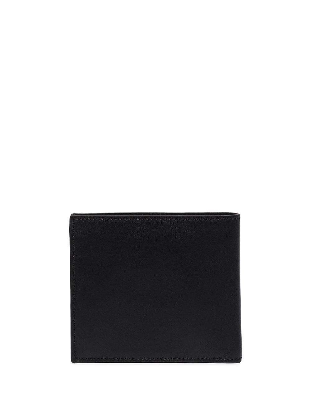 Off-White c/o Virgil Abloh Leather Quote Bifold Wallet in Black/White 