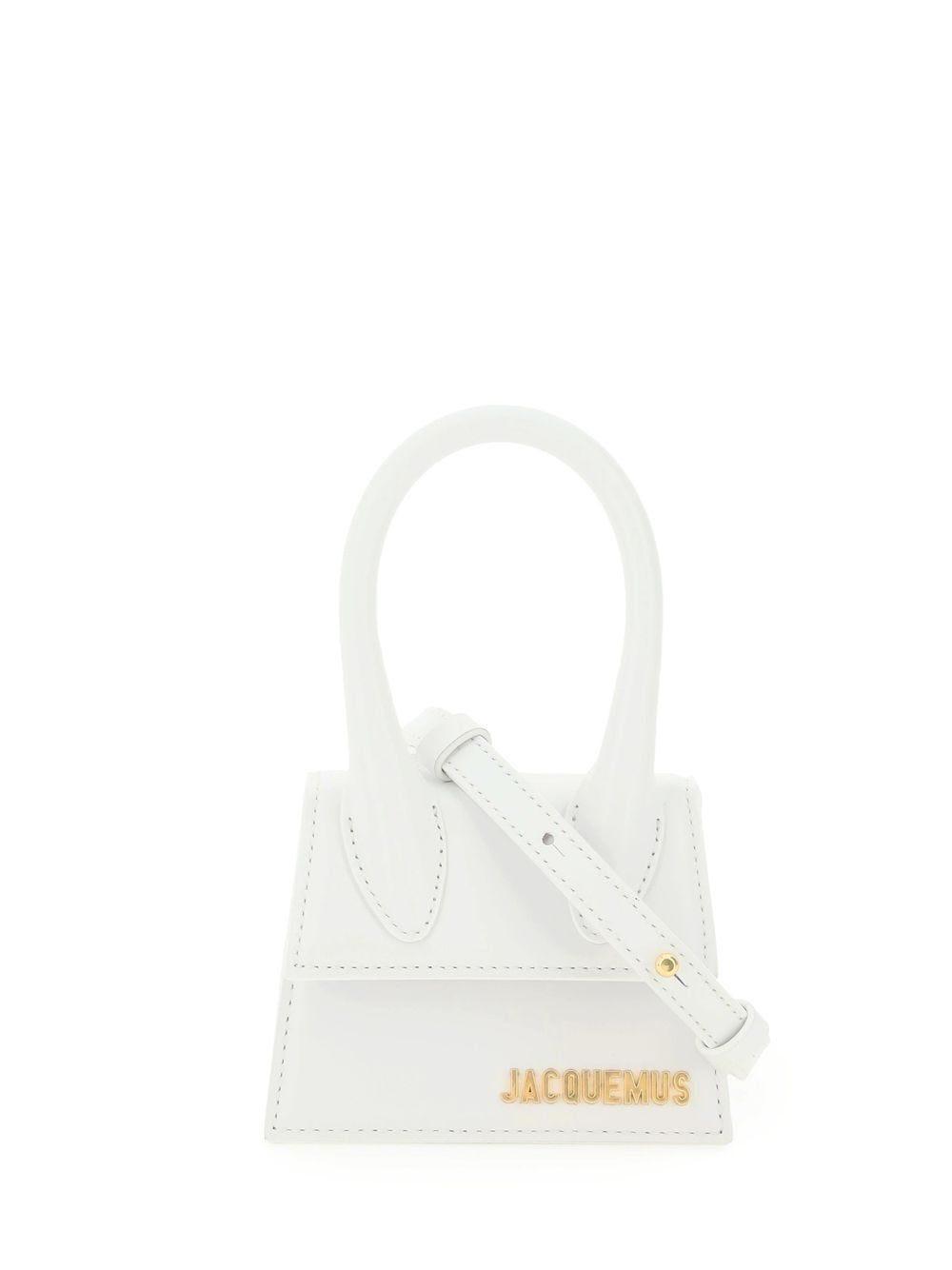 Jacquemus: White 'Le Chiquito' Bag