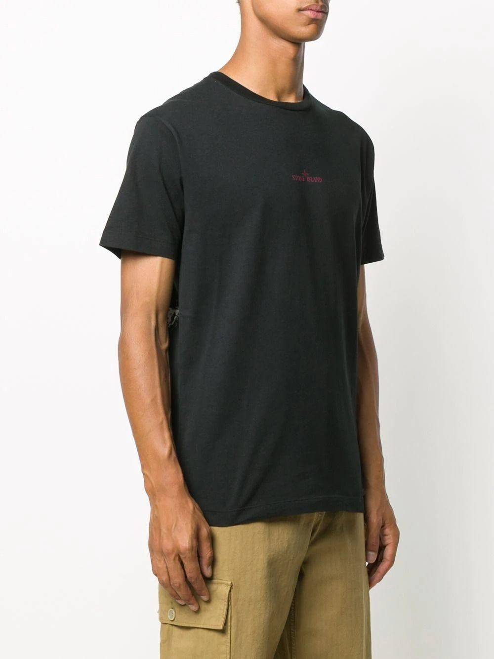 stone island paint pocket t shirt