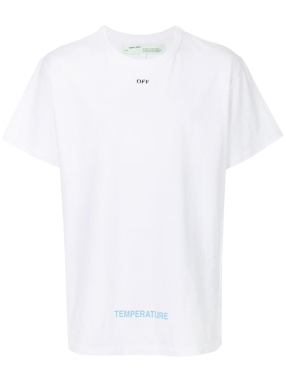off temperature t shirt