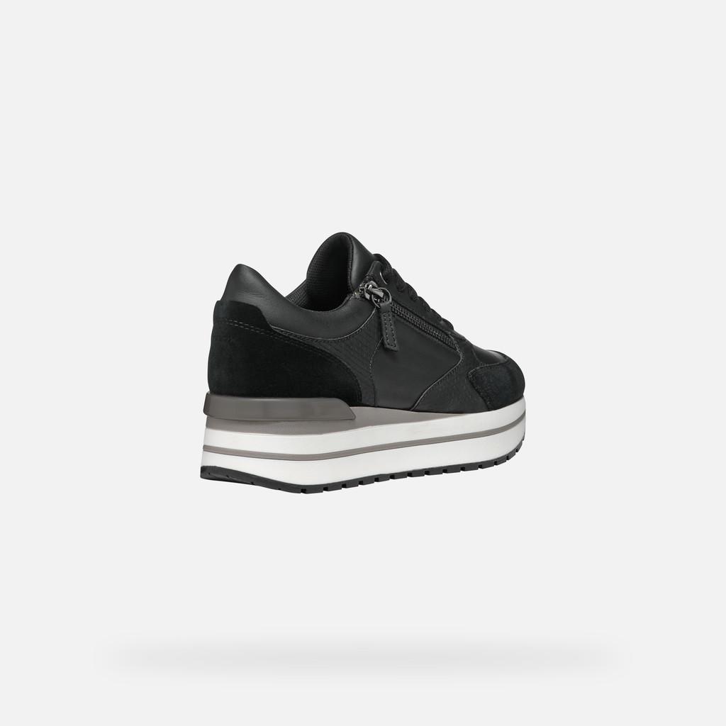 Geox D New Kency A Sneaker in Black Lyst UK