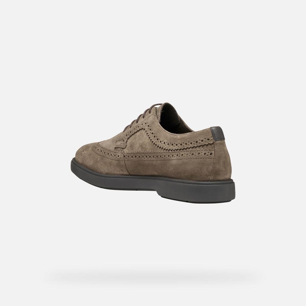 Scarpe Geox Uomo U SPHERICA EC17 – Marroni, Numero 43 EU, Traspiranti E Ammortizzate