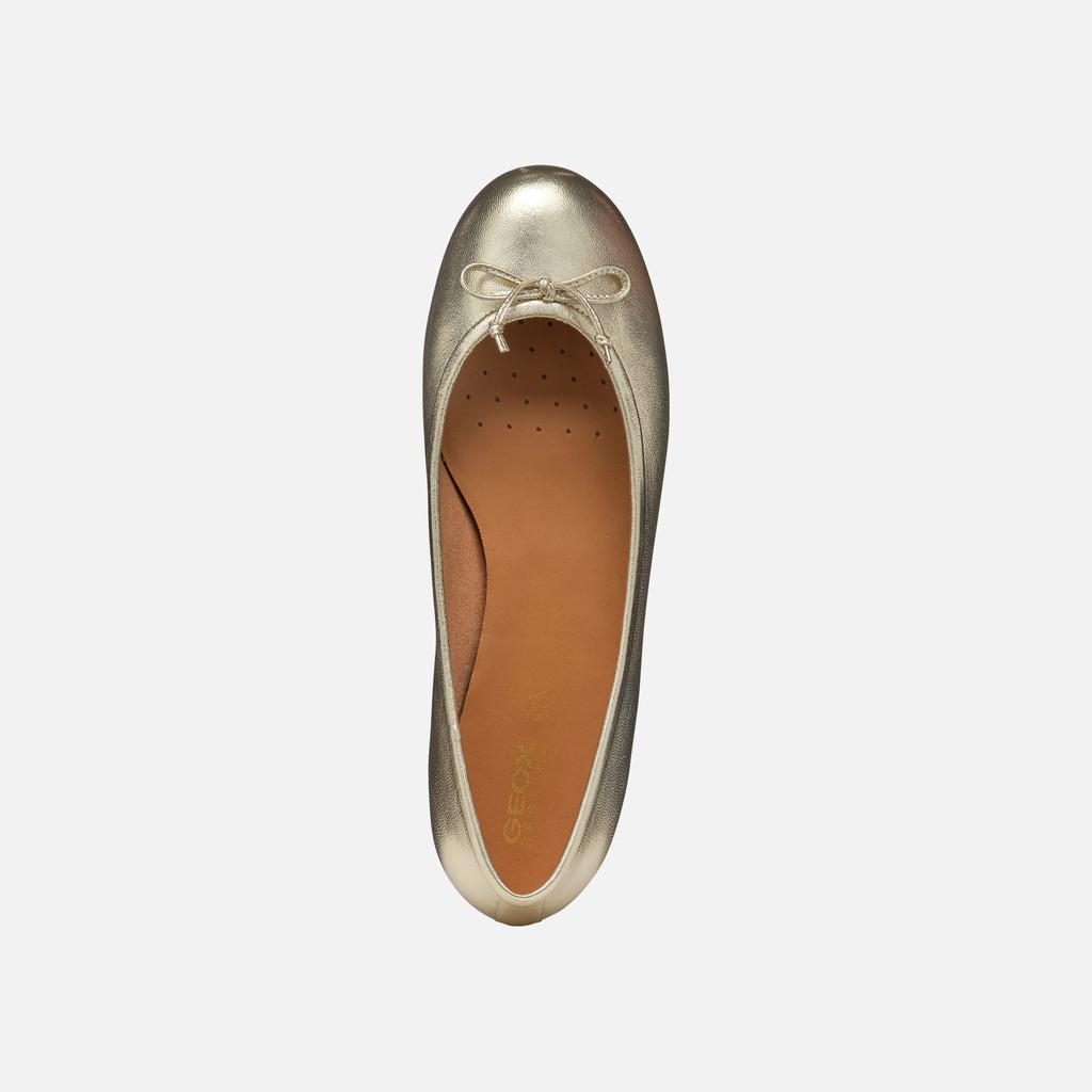 Ballerines Geox Palmaria Femme - Cuir Souple Et Respirant