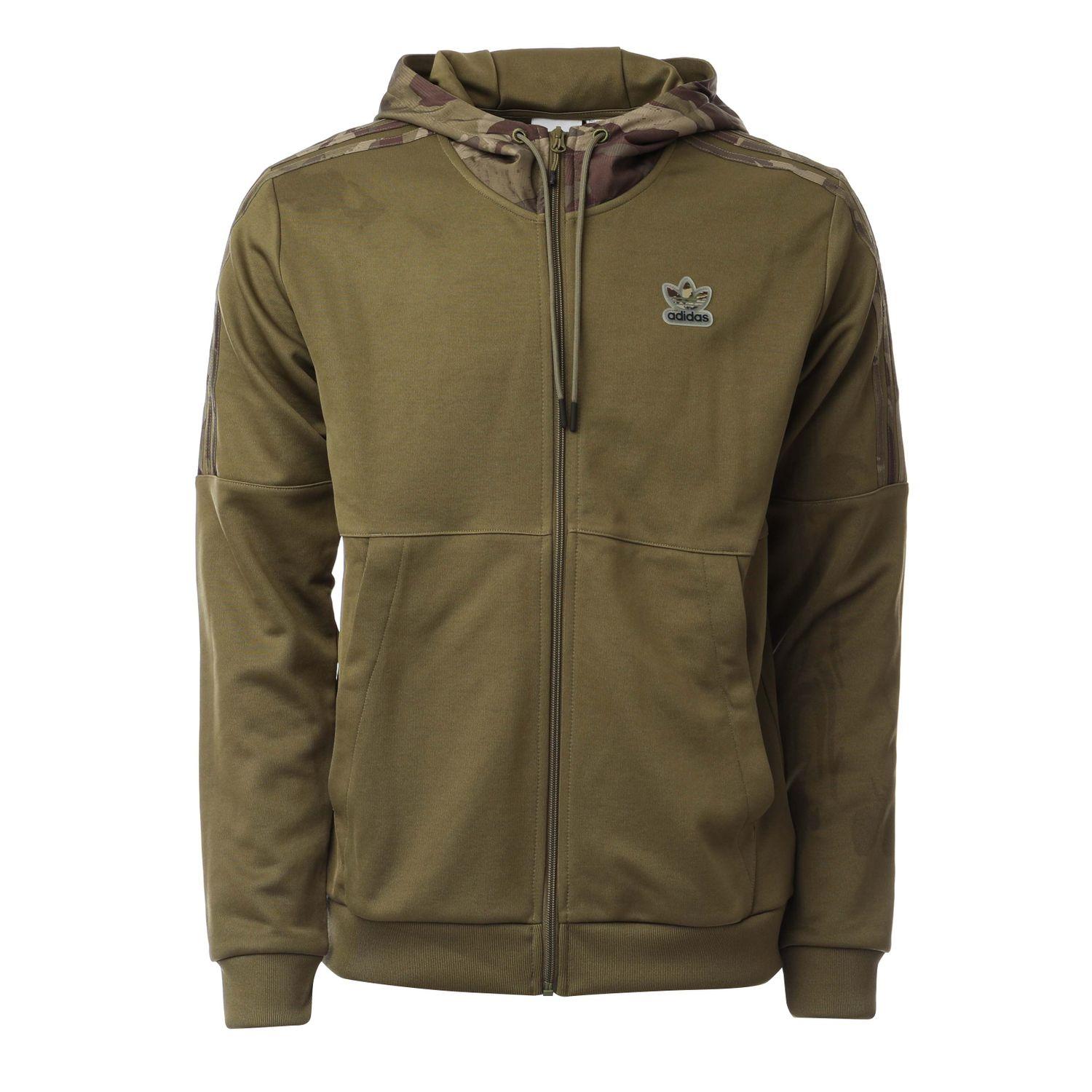 Adidas poly full zip hoodie new arrivals