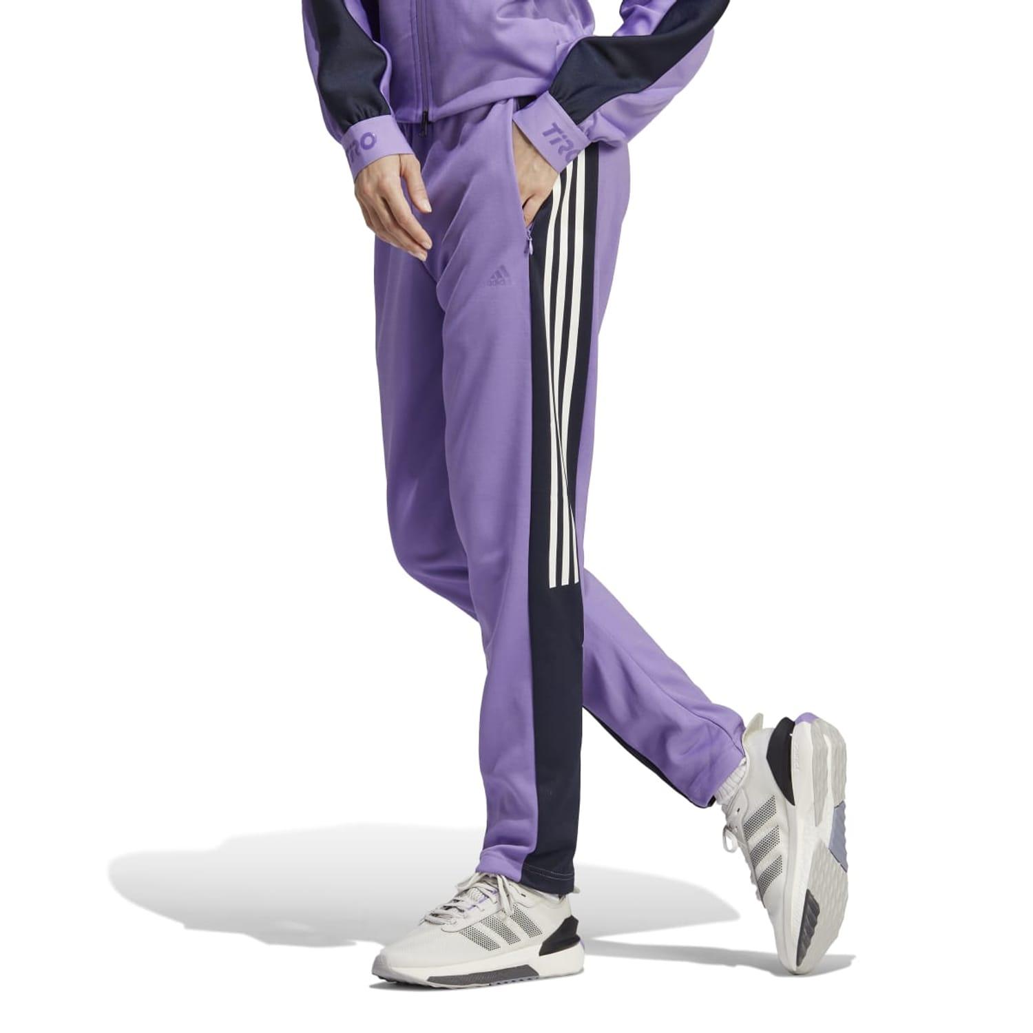 Adidas purple trousers hotsell