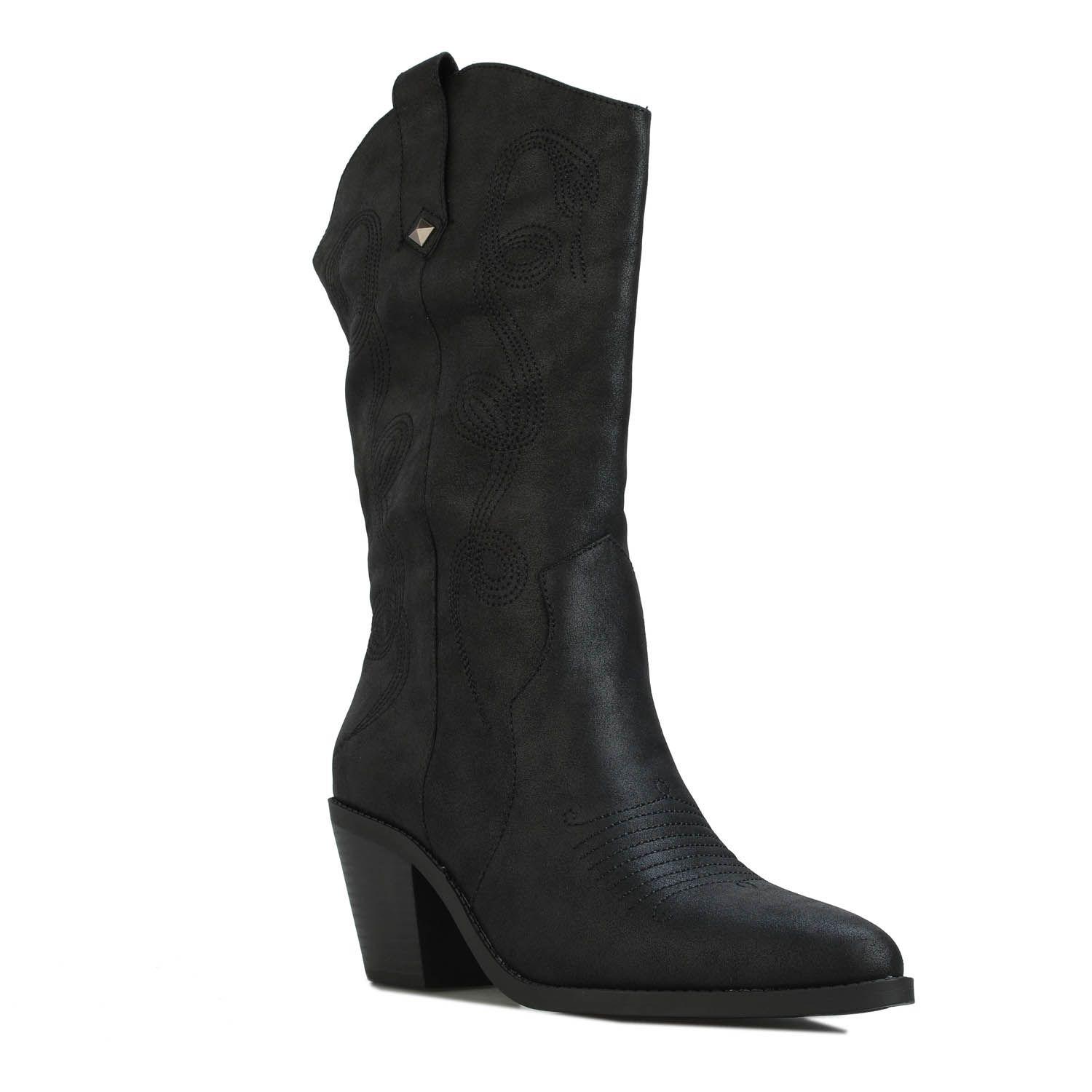 Rocket Dog Feria Cowboy Boots in Black Lyst UK