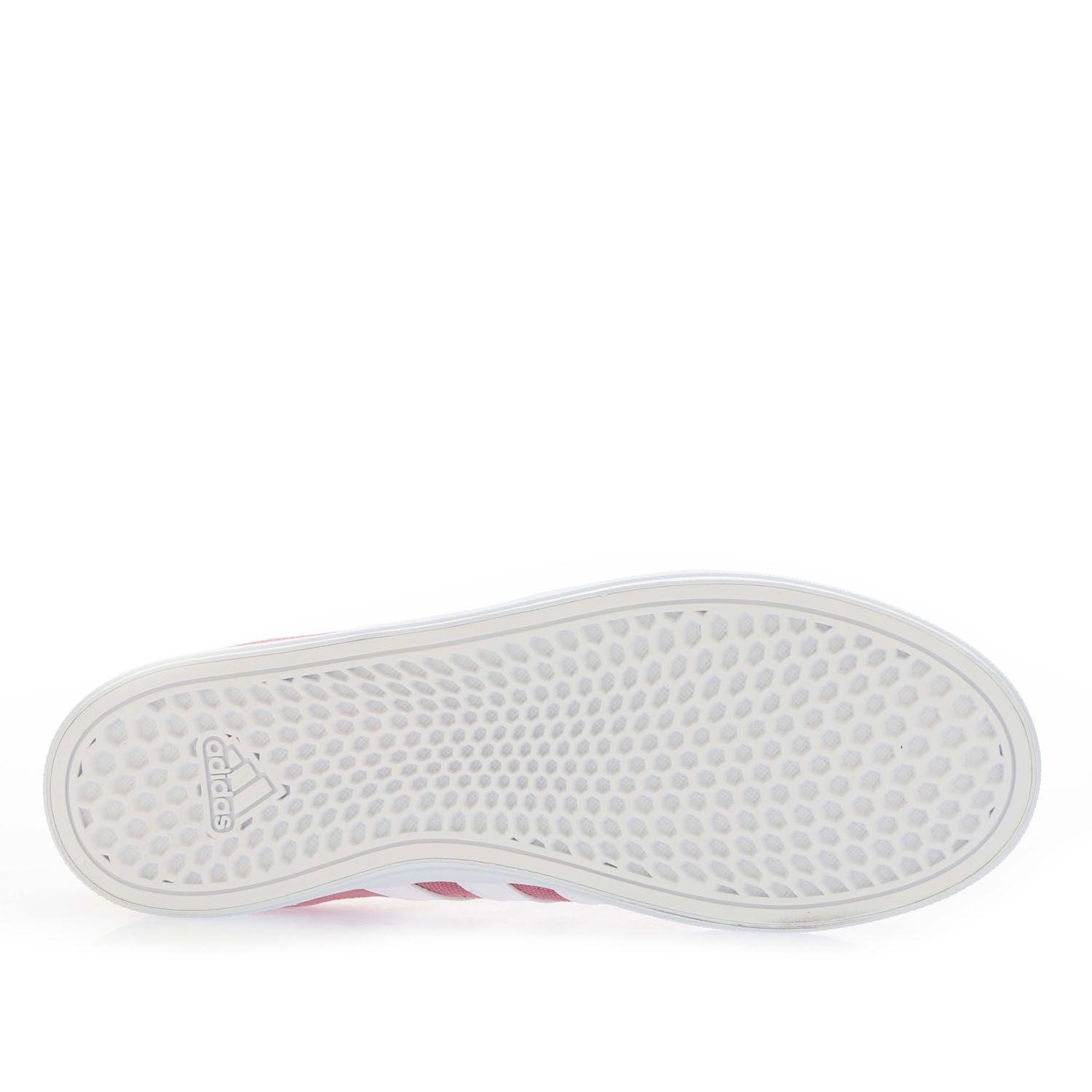adidas Women's Bravada 2.0 Skate Shoe, Pink Strata/White/Almost