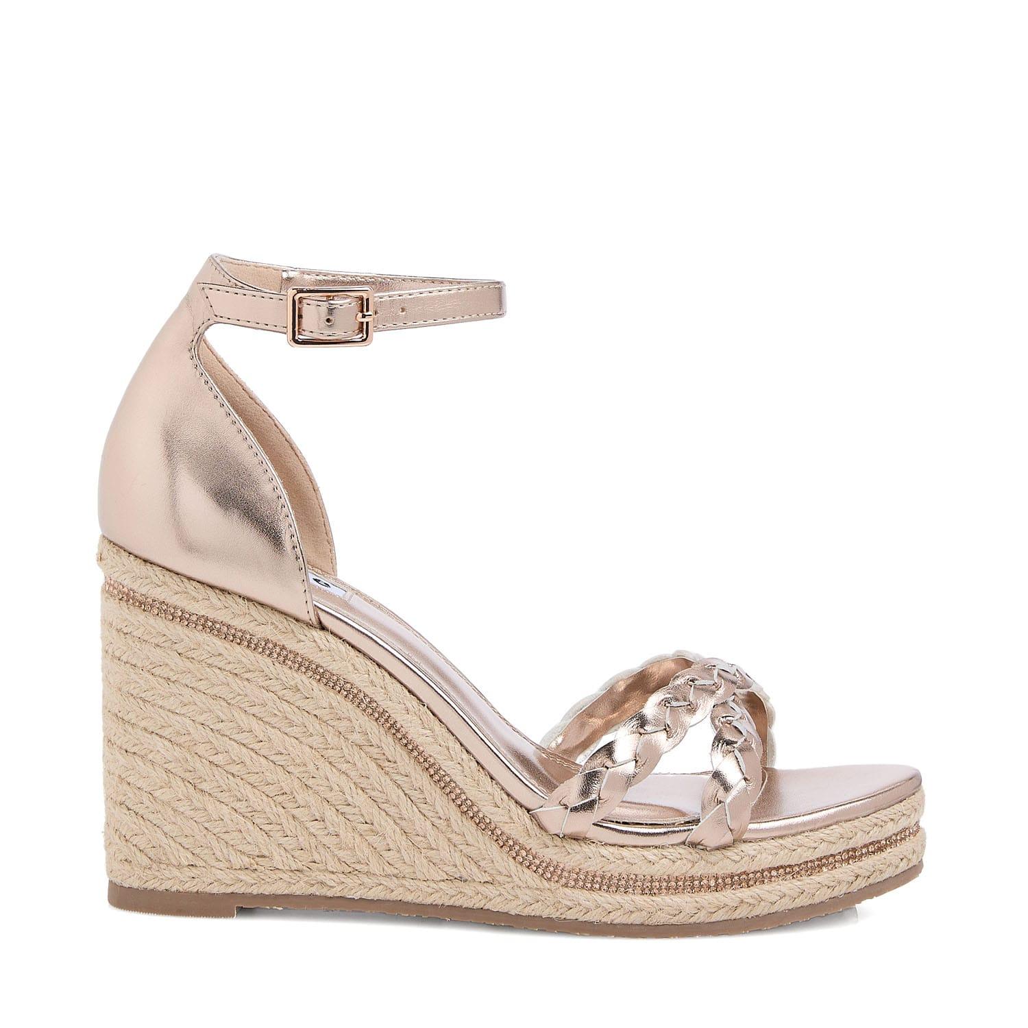 Bella Ruffle Michael Kors Bella Wedge MICHAEL KORS Bella Metallic