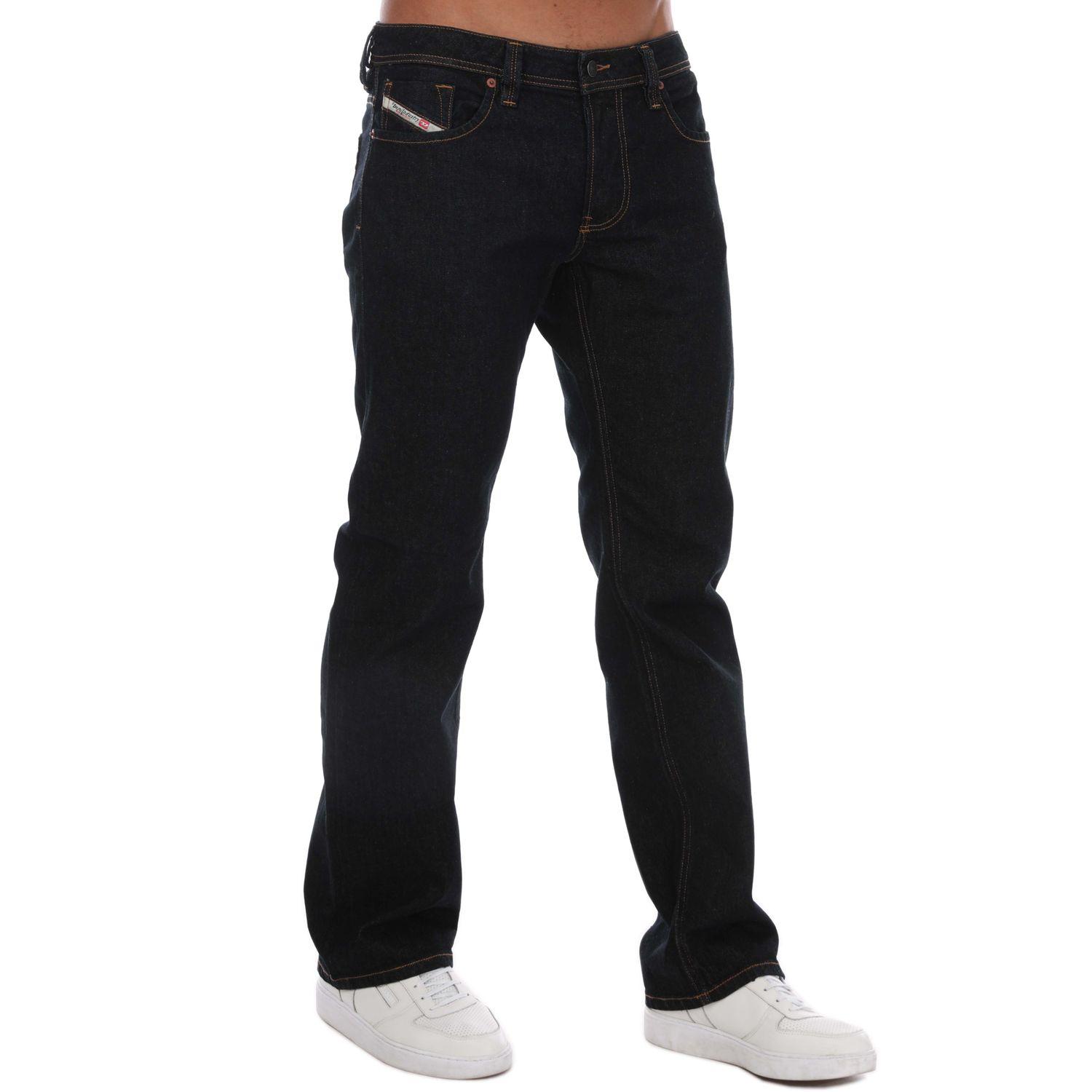DIESEL Larkee-x Straight Jeans in Black for Men | Lyst UK
