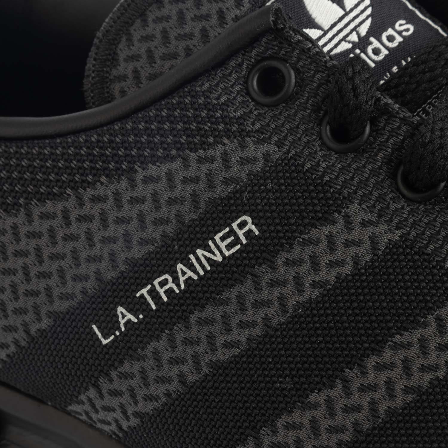 adidas Originals La Woven Trainers in Black for Men Lyst UK