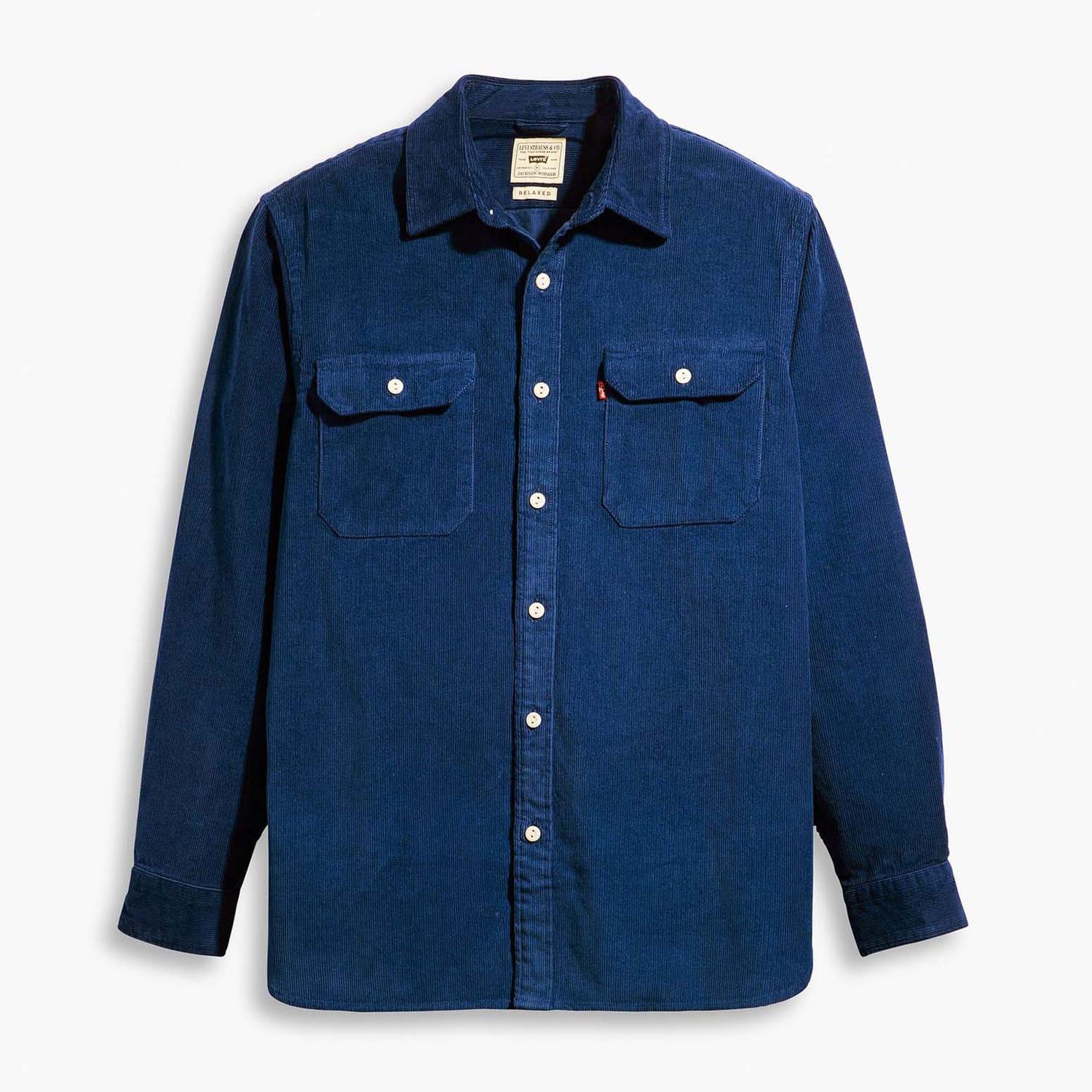 Levi's Jackson Worker Corduroy Shirt in Blue for Men Lyst UK