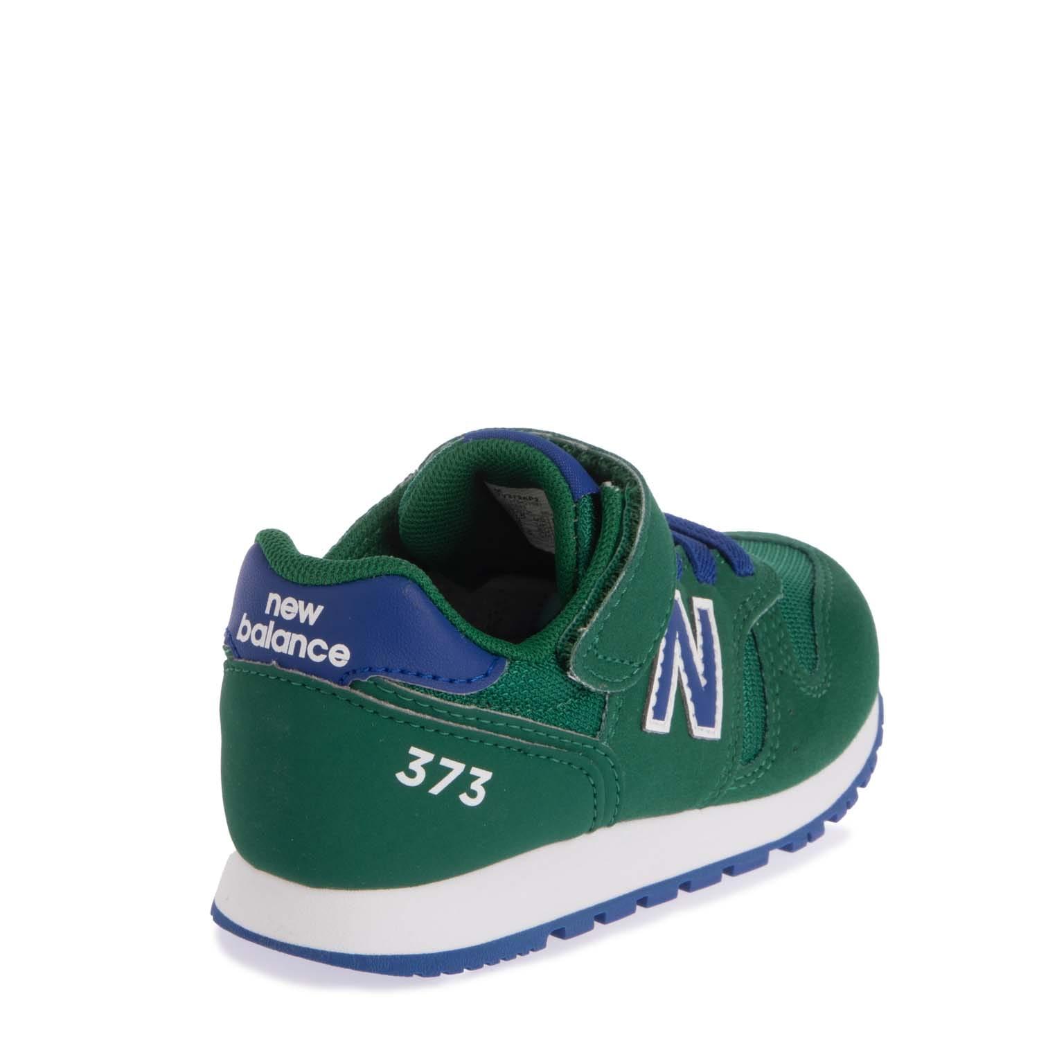 New Balance Kids 373 Velcro Sneakers in Green for Men Lyst UK