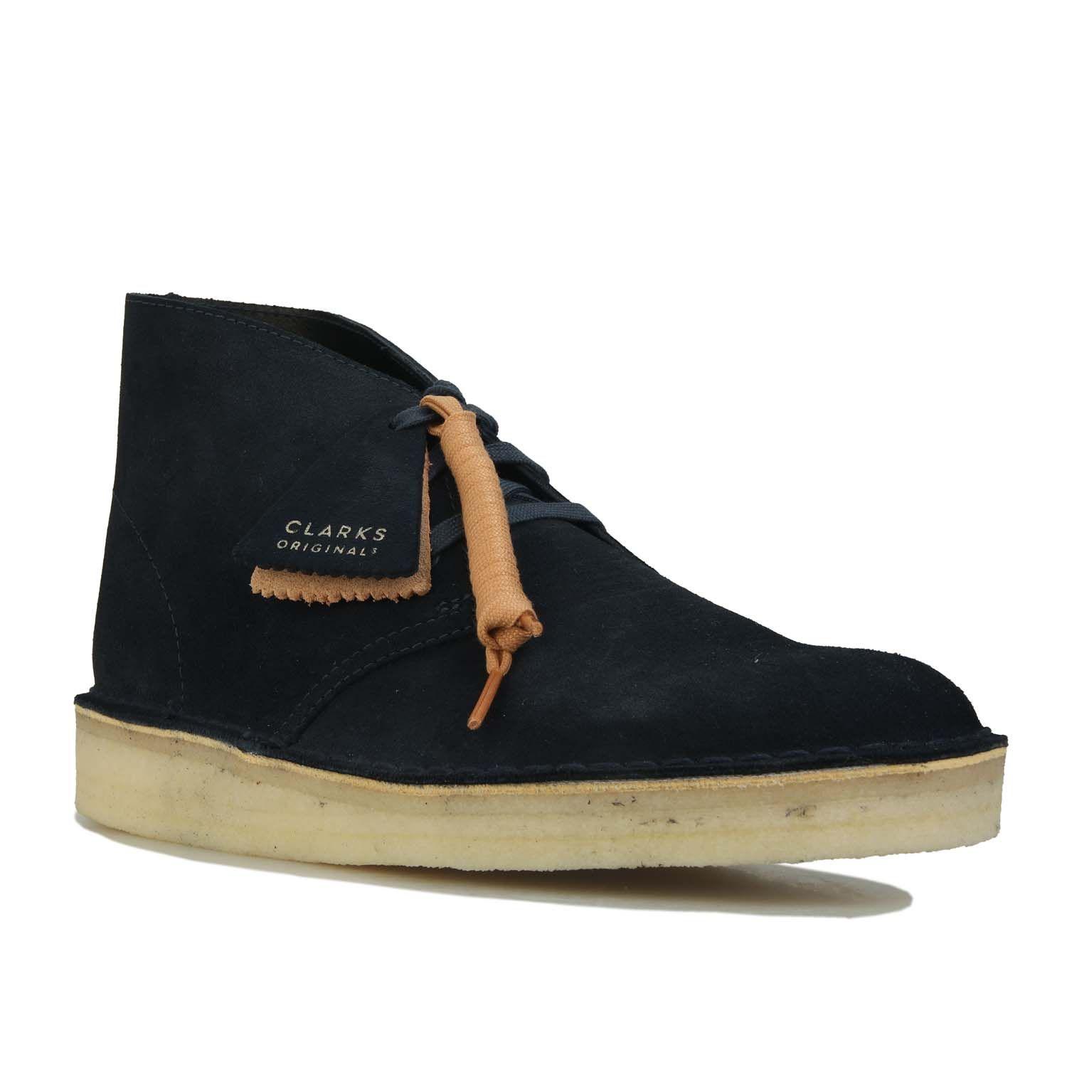 Clarks blue best sale suede boots