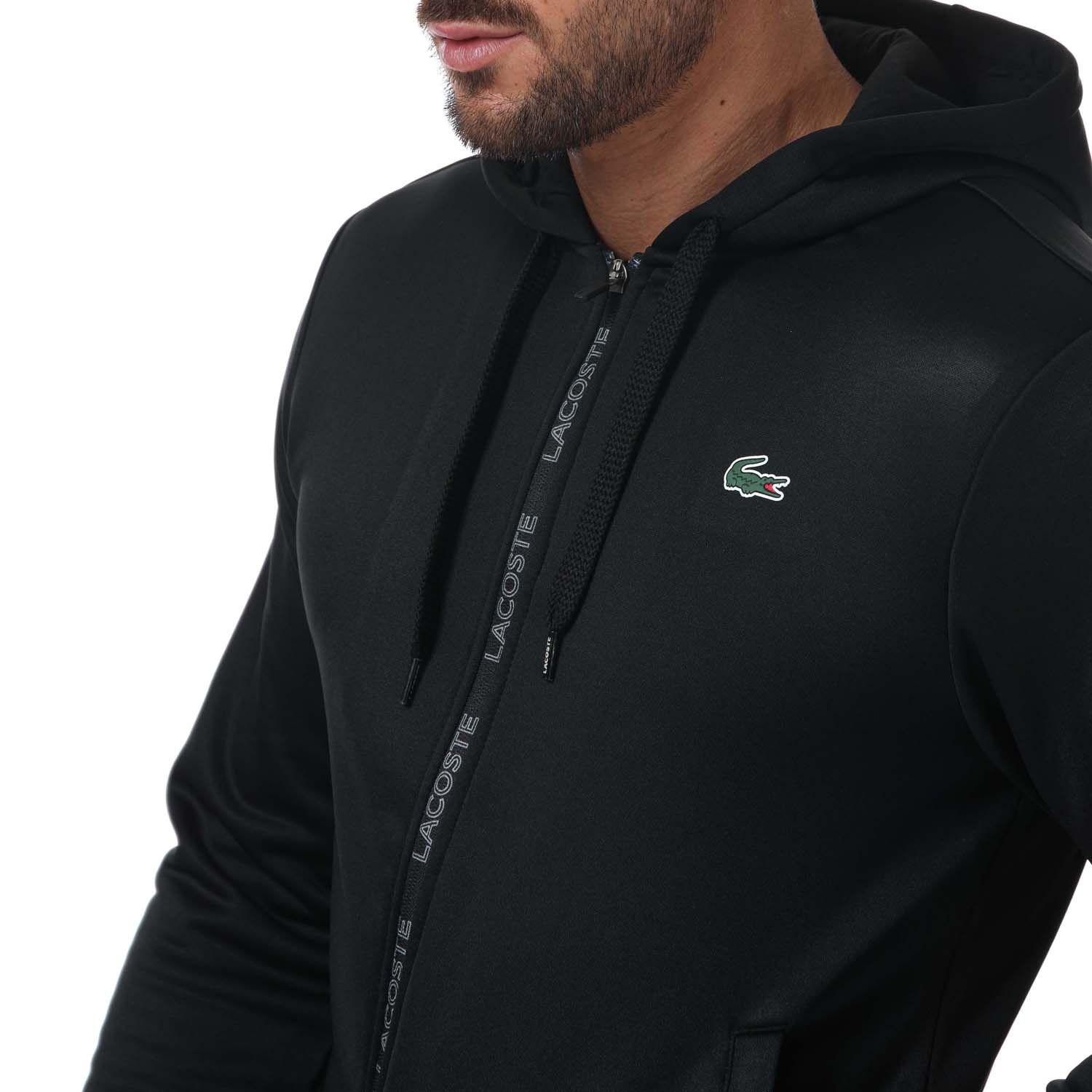 Lacoste zip 2024 hoodie mens