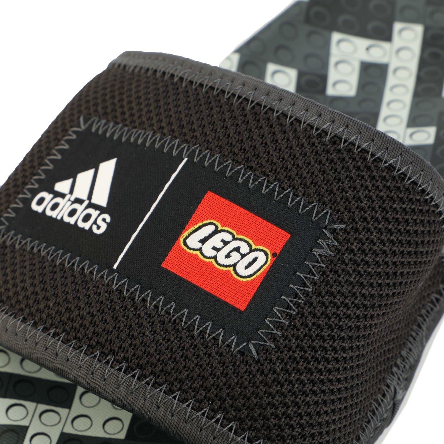 adidas Adilette Comfort X Lego Slides in Black for Men | Lyst UK