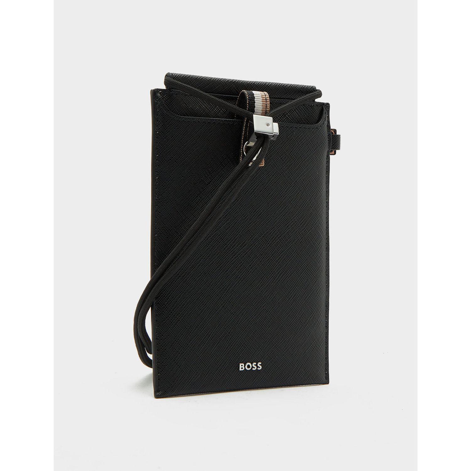 BOSS Mobile Phone Case Headphone Case Gift Set in Black for Men