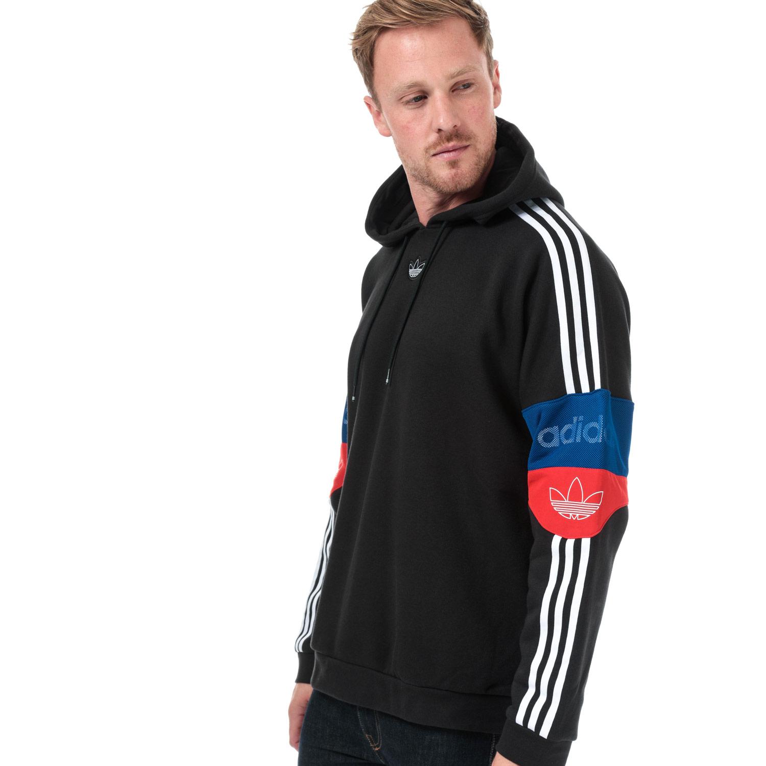 adidas team signature trefoil hoodie