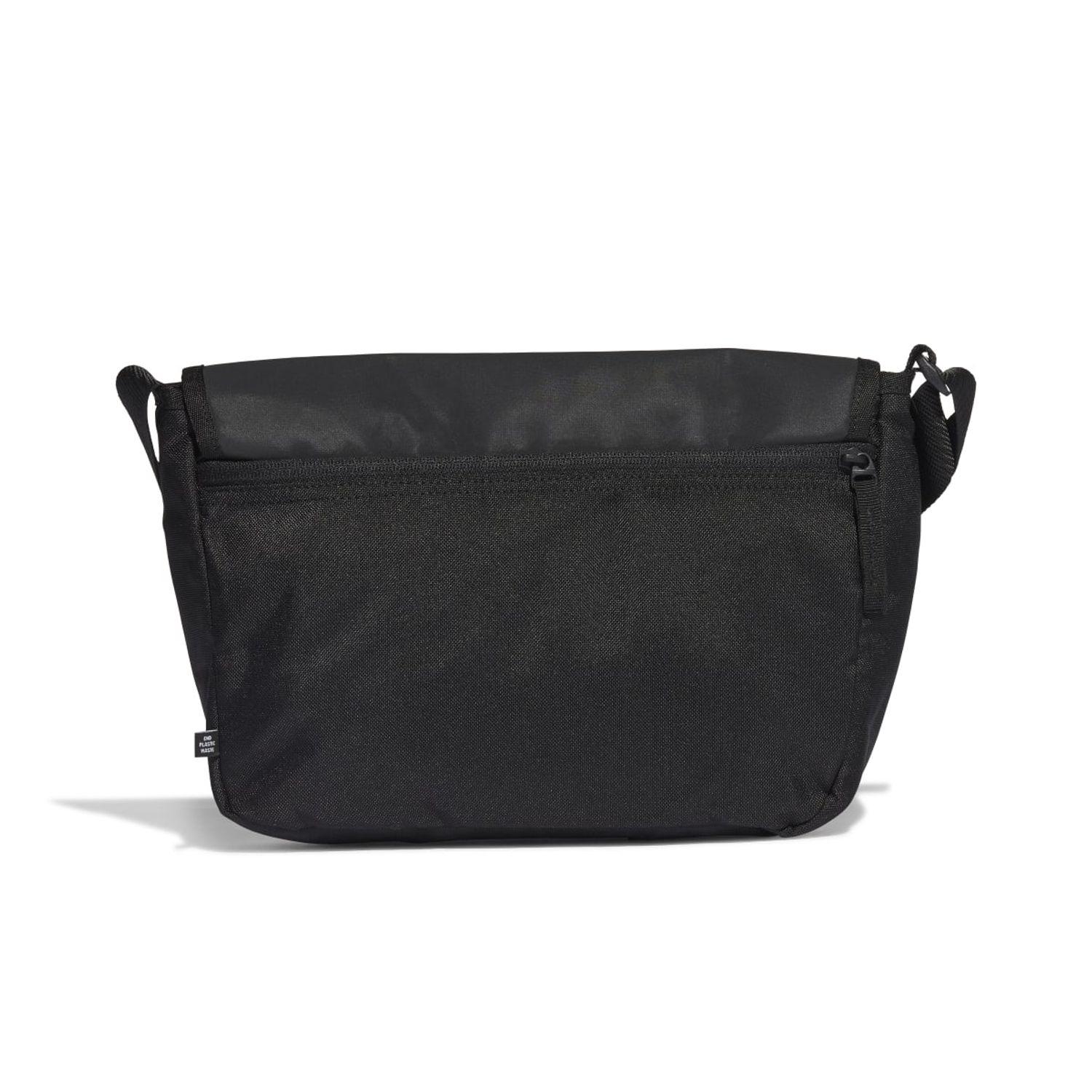 Adidas black rectangular messenger bag sale