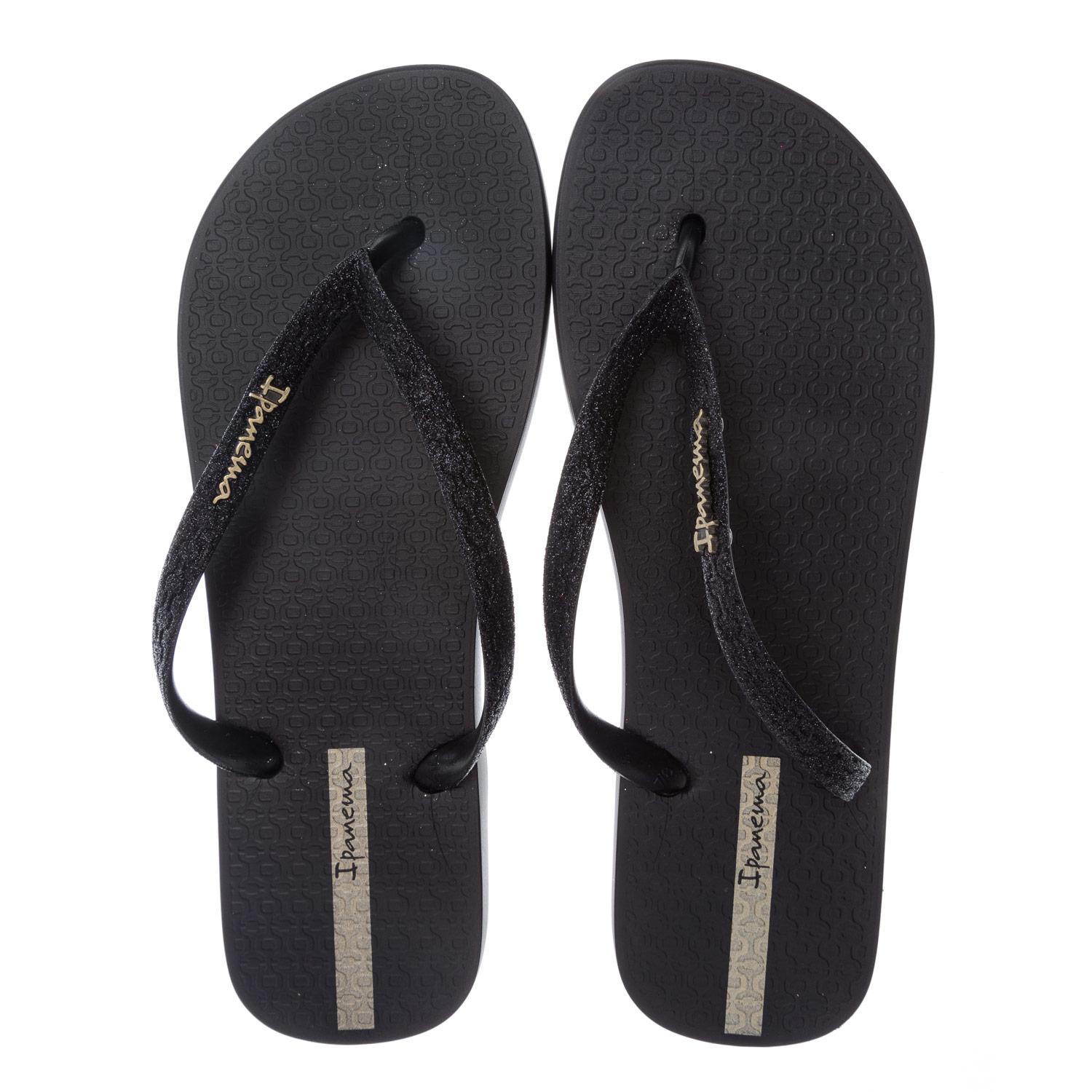 ipanema black flip flops