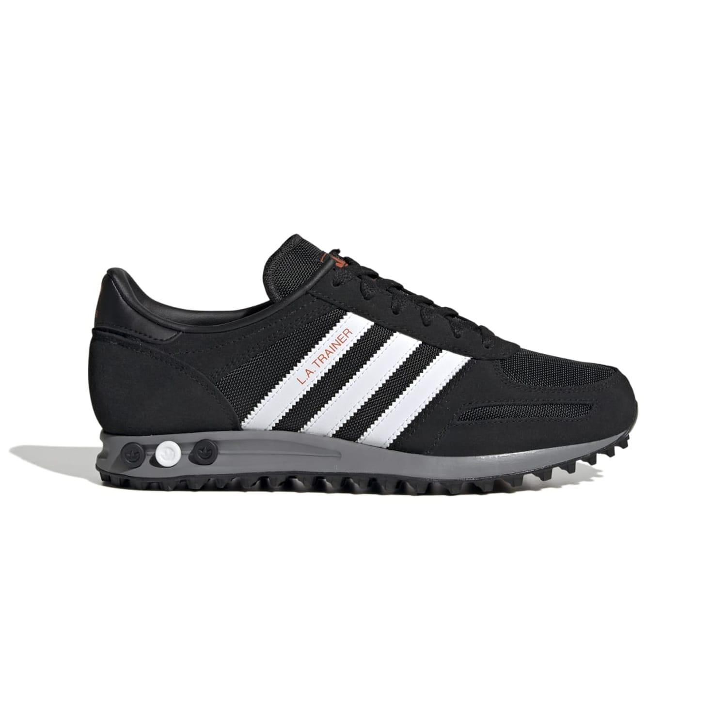 adidas Originals La Trainers in Black for Men Lyst UK