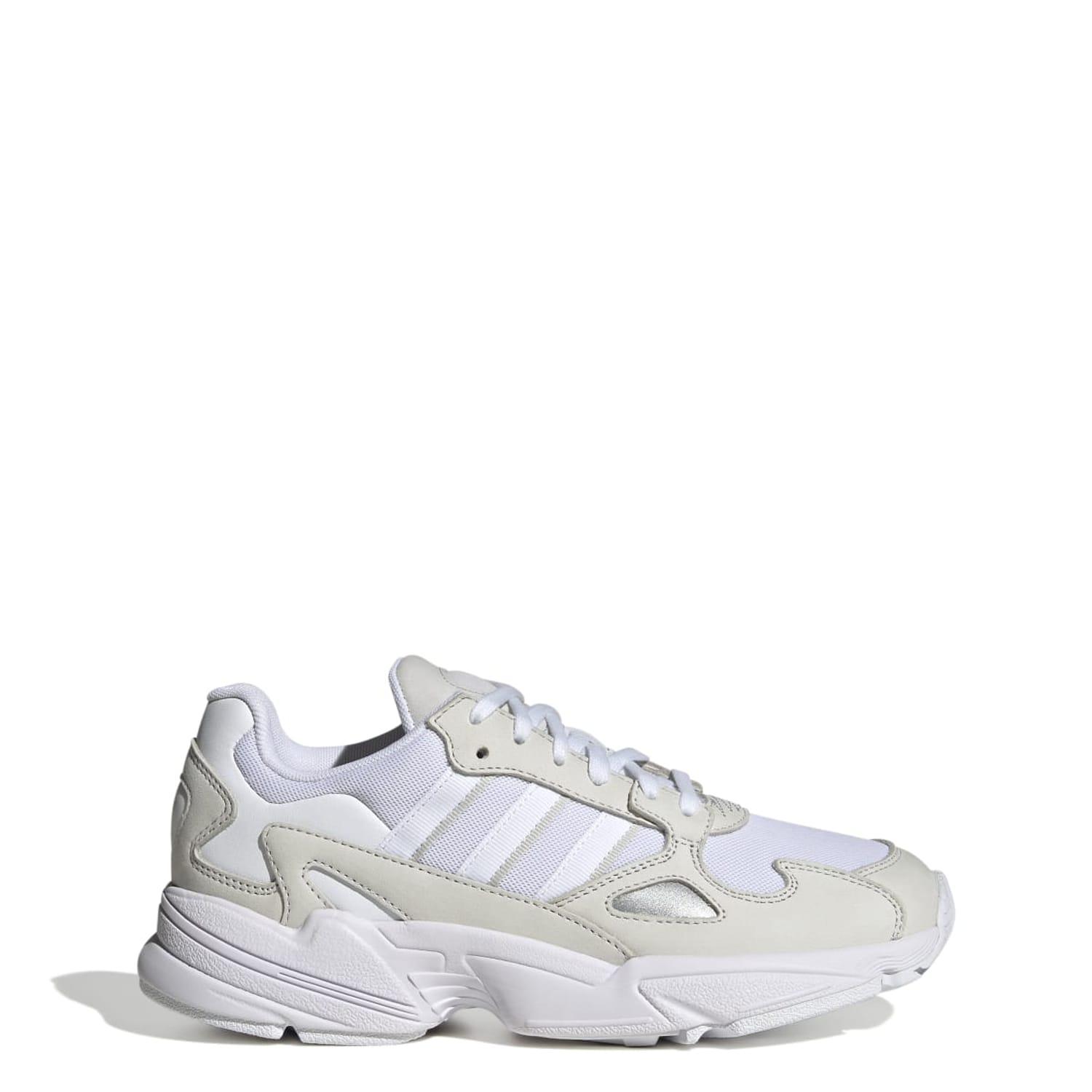 Addidas falcon white on sale