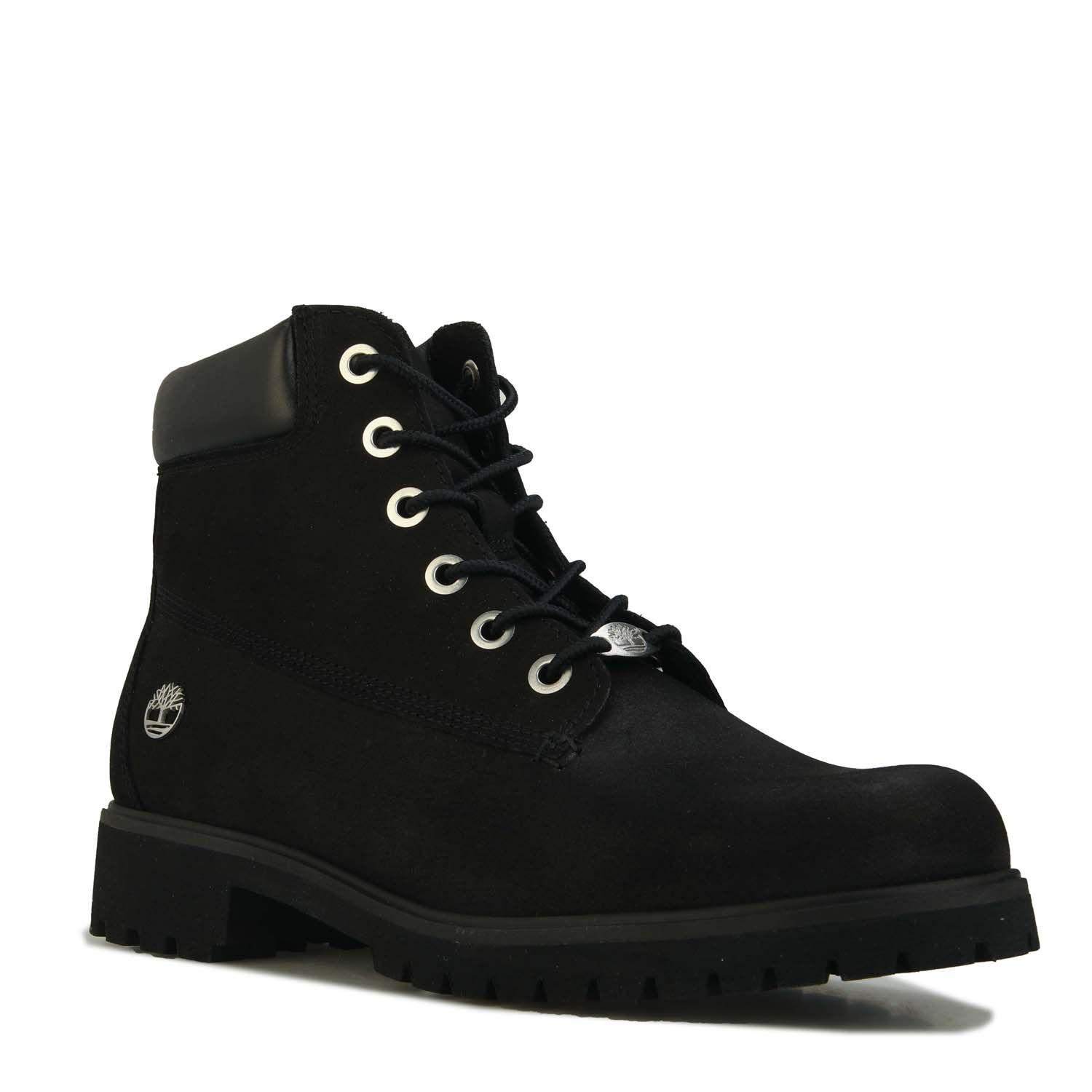Black ladies timberland boots sale