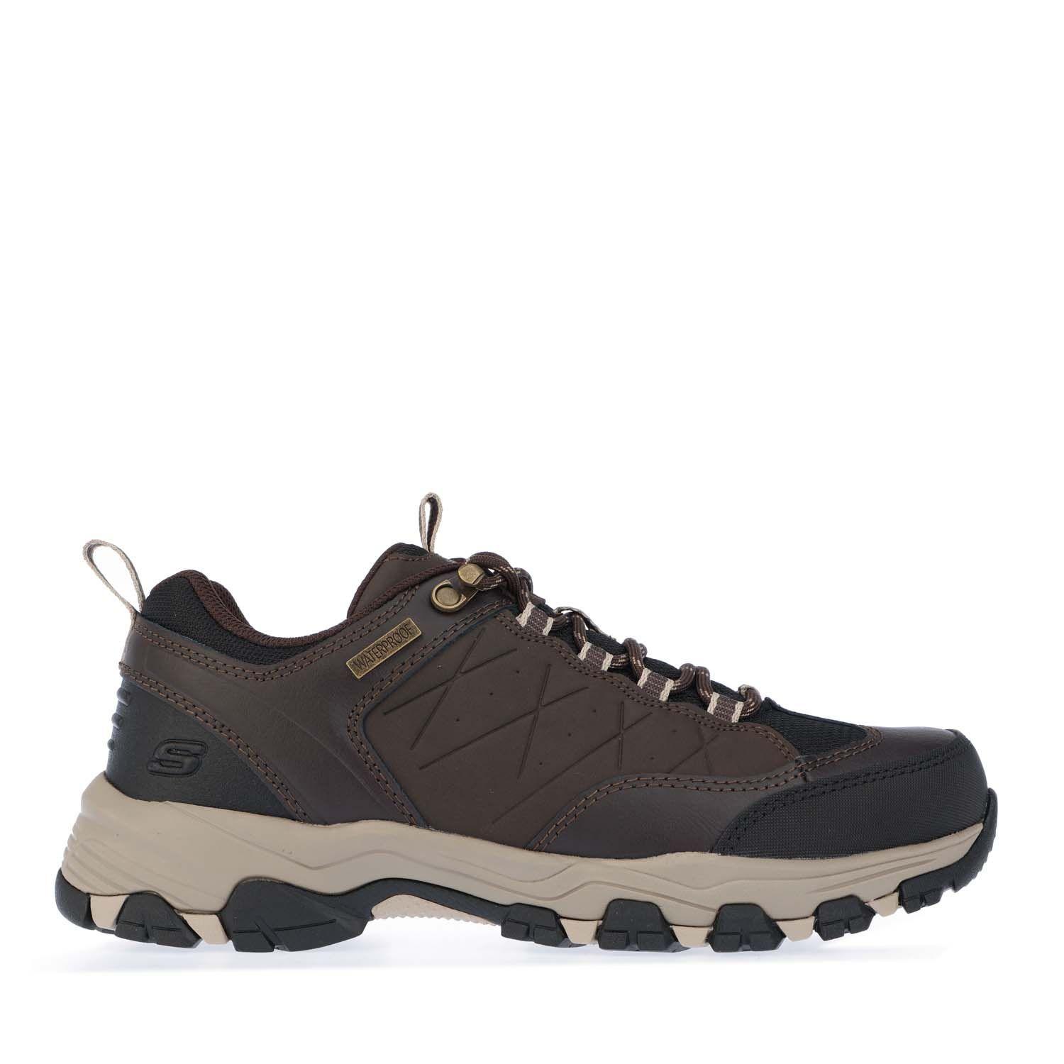 Skechers Selmen Helson Trail Shoes in Brown for Men | Lyst UK