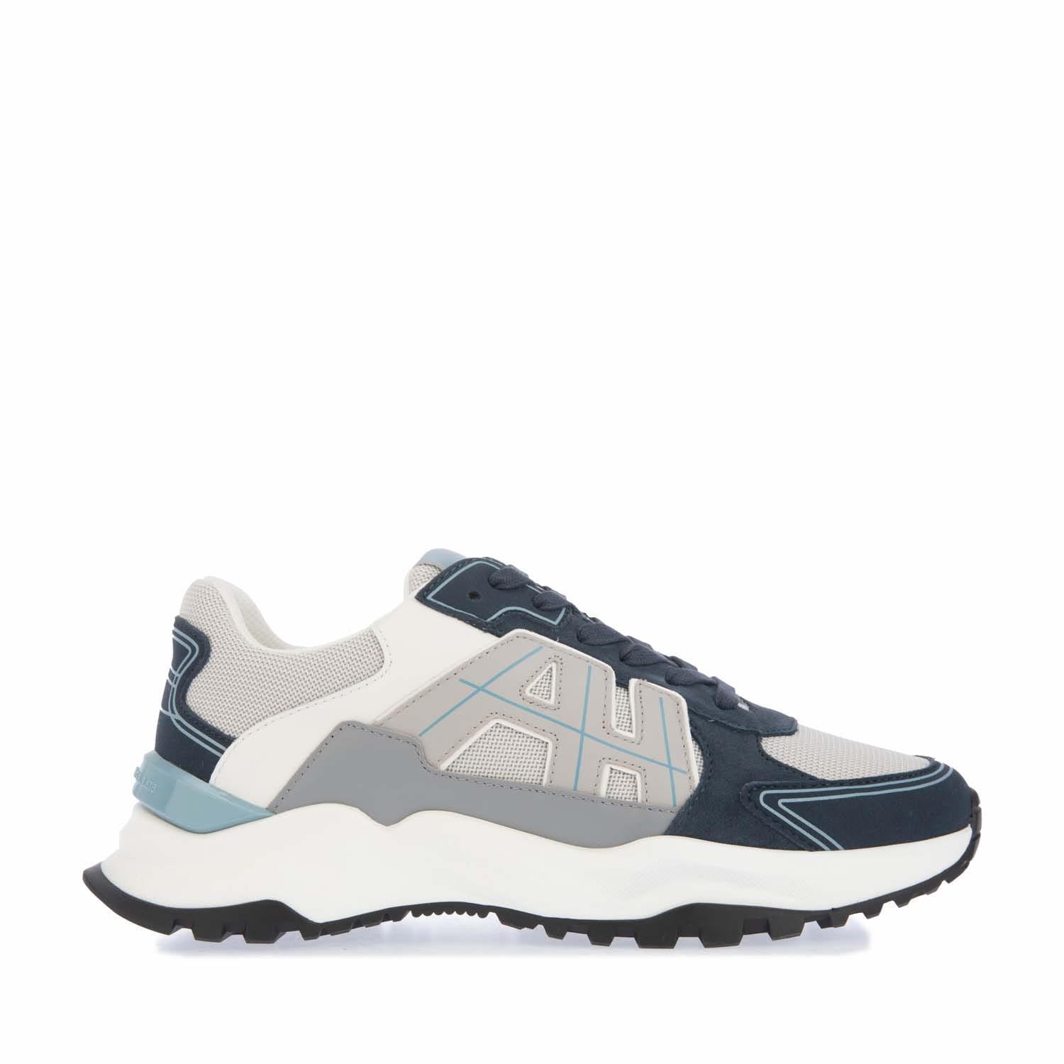 Android Homme Ah One Suede Trainers in Blue for Men Lyst UK