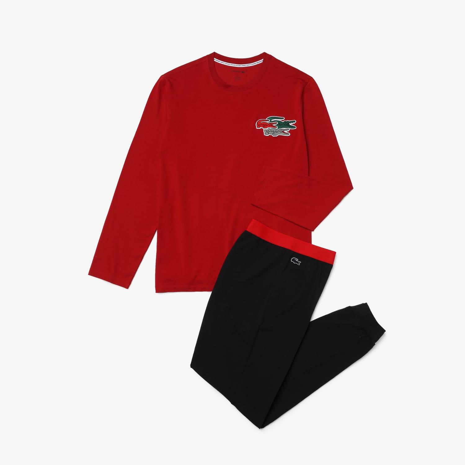 Lacoste pajamas set hotsell