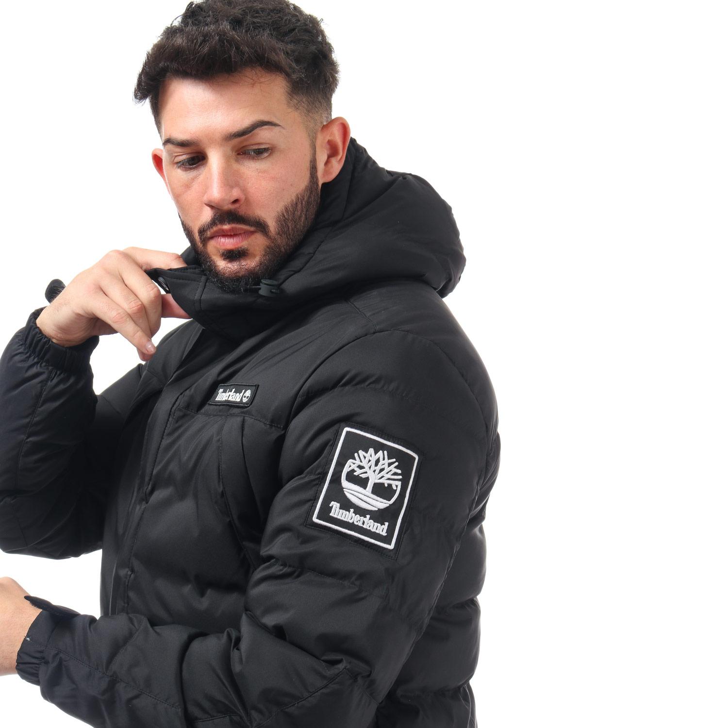 black timberland jacket