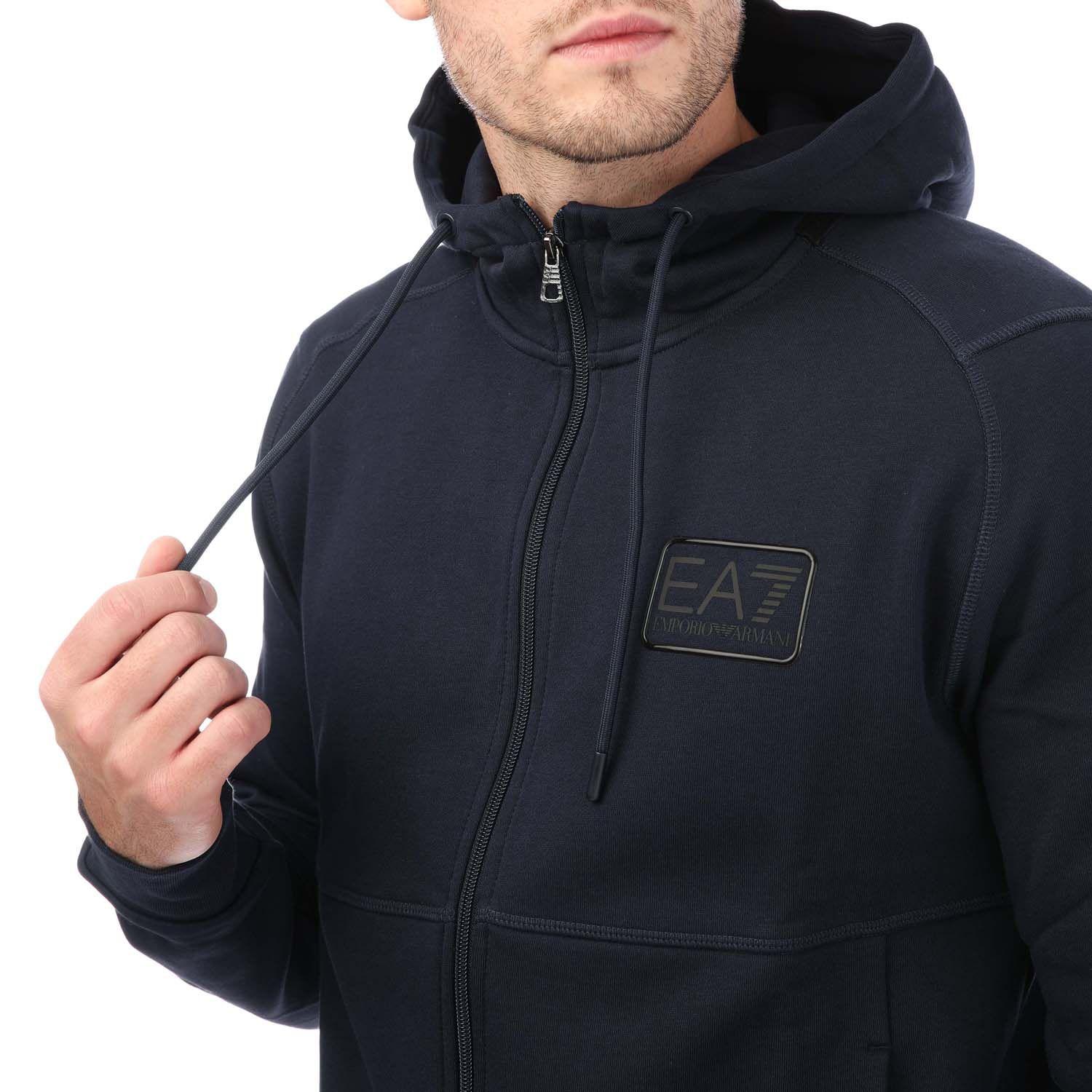 Emporio armani ea7 core hooded tracksuit cheap