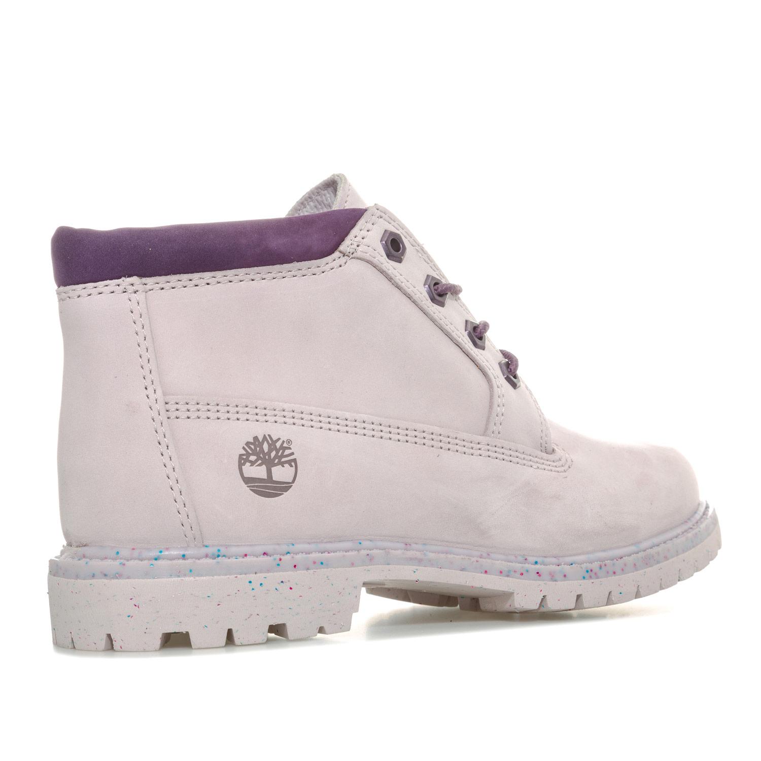 purple timbs womens