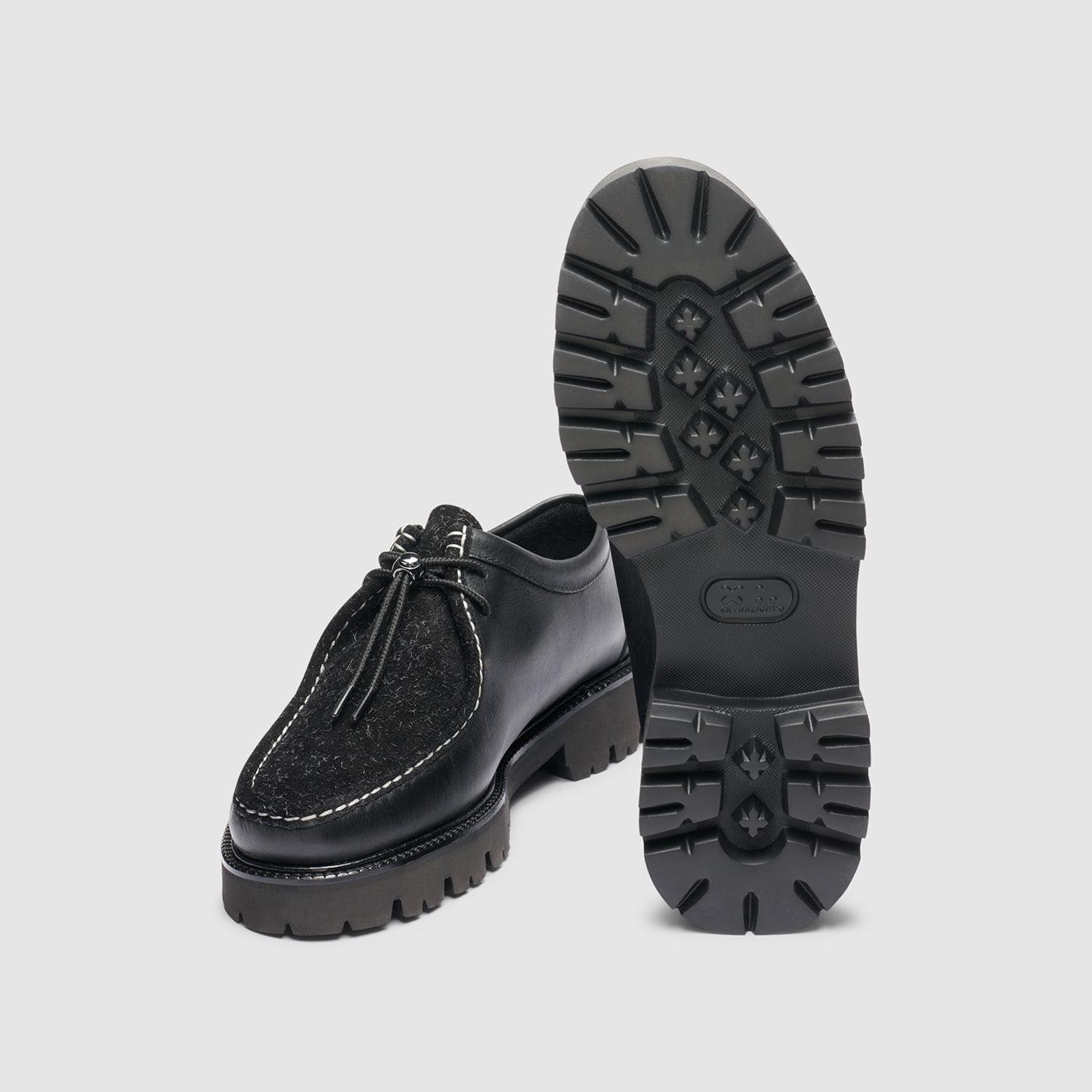 G.H. Bass & Co. Wallace Moc Shoes in Black for Men | Lyst