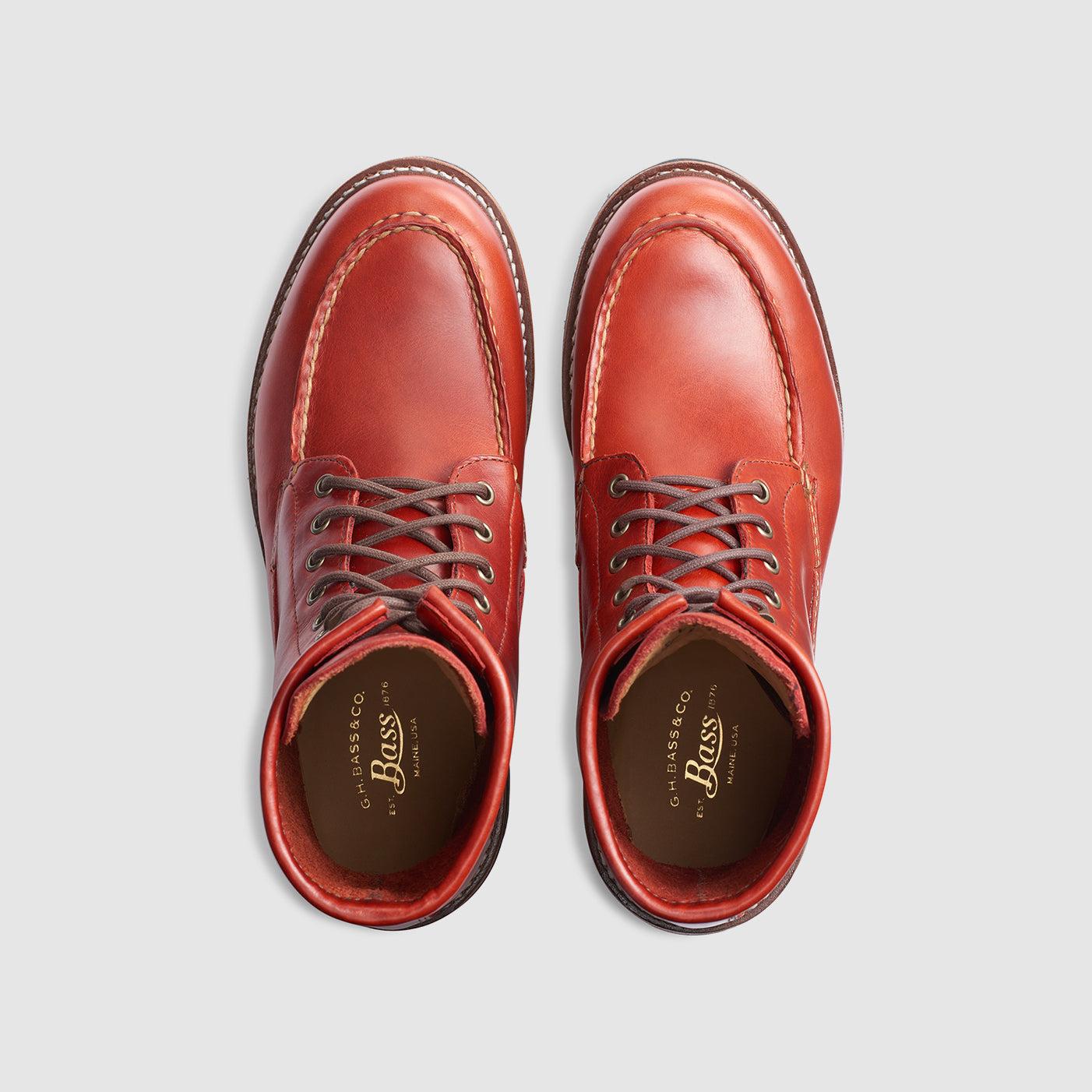 G.H. Bass Co. Scout Lace Boots in Red for Men Lyst