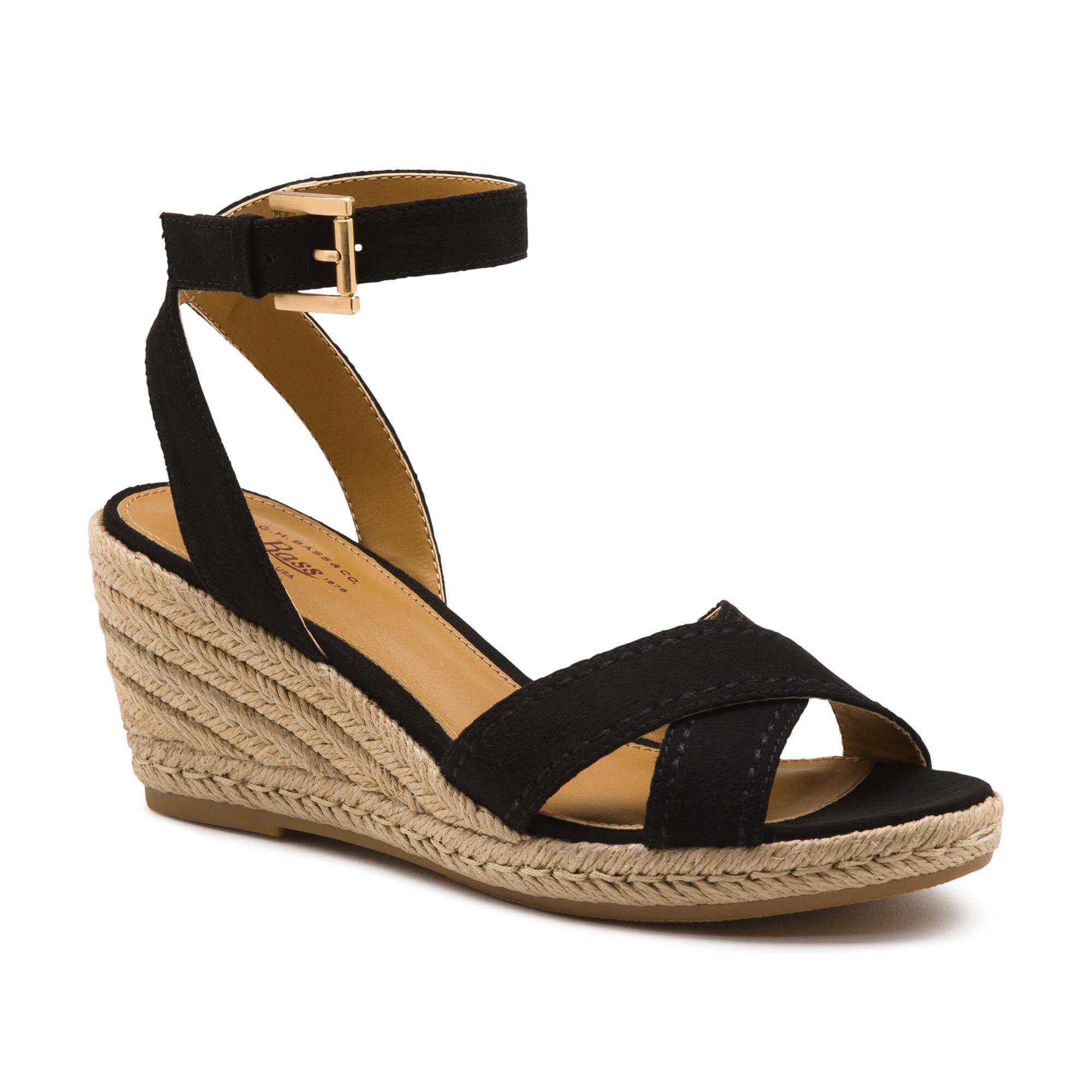 bass wedge sandals