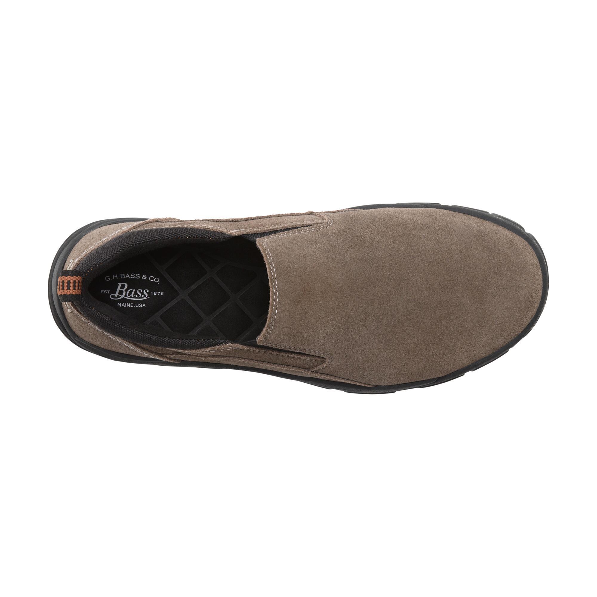 G.H.BASS Leather Garfield Slip-on in Smoke (Gray) for Men - Lyst