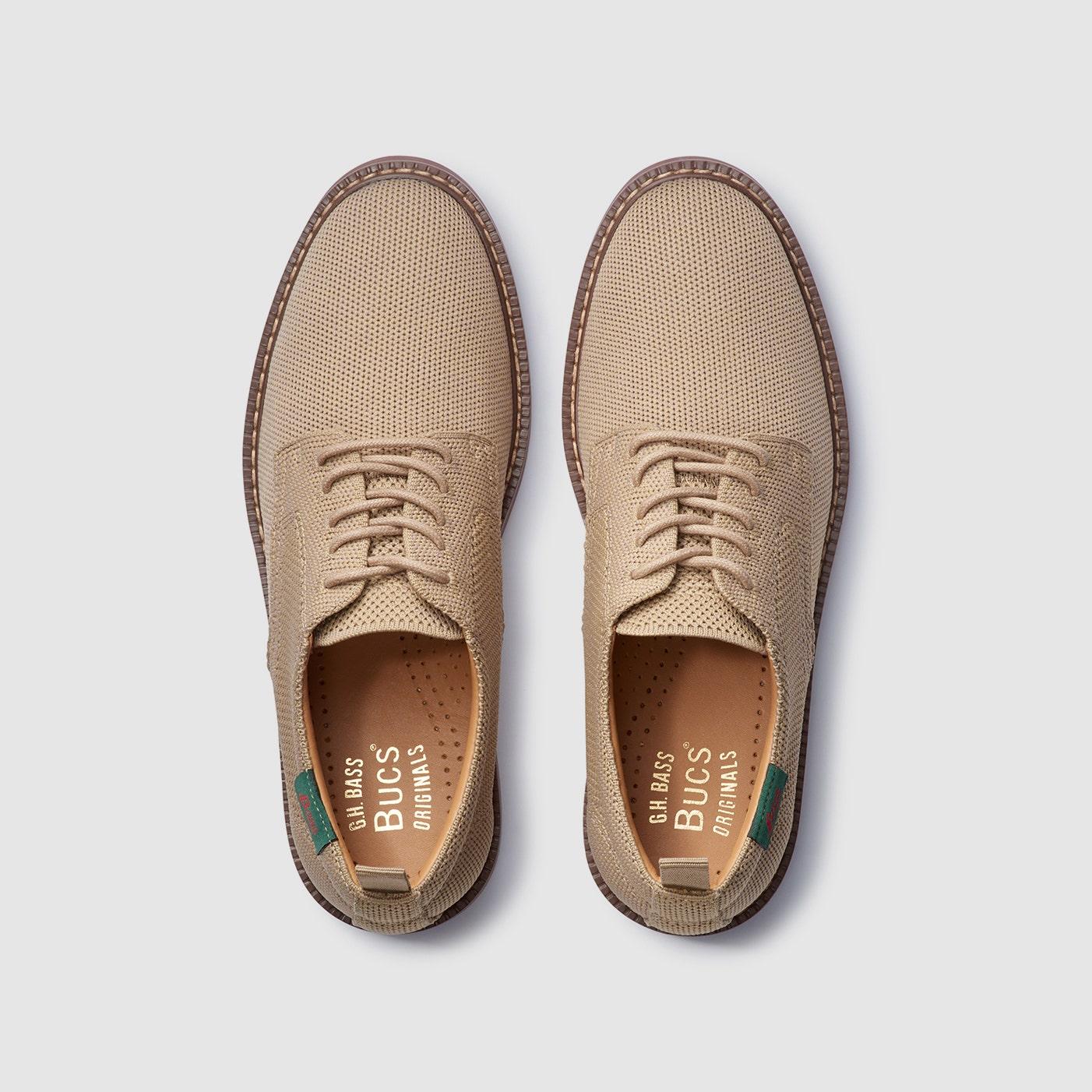 G.H. Bass & Co. Denise Knit Buc in Natural | Lyst