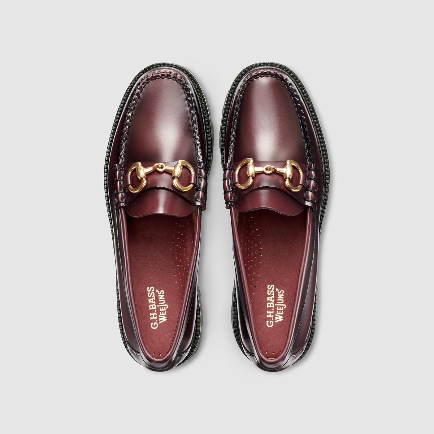 G.H. BASS MENS LINCOLN BIT SUPER LUG WEEJUNS LOAFER - SIZE 13D MENS BOXED ghbass-Wine-Lincoln-Super-Bit-  main image 3