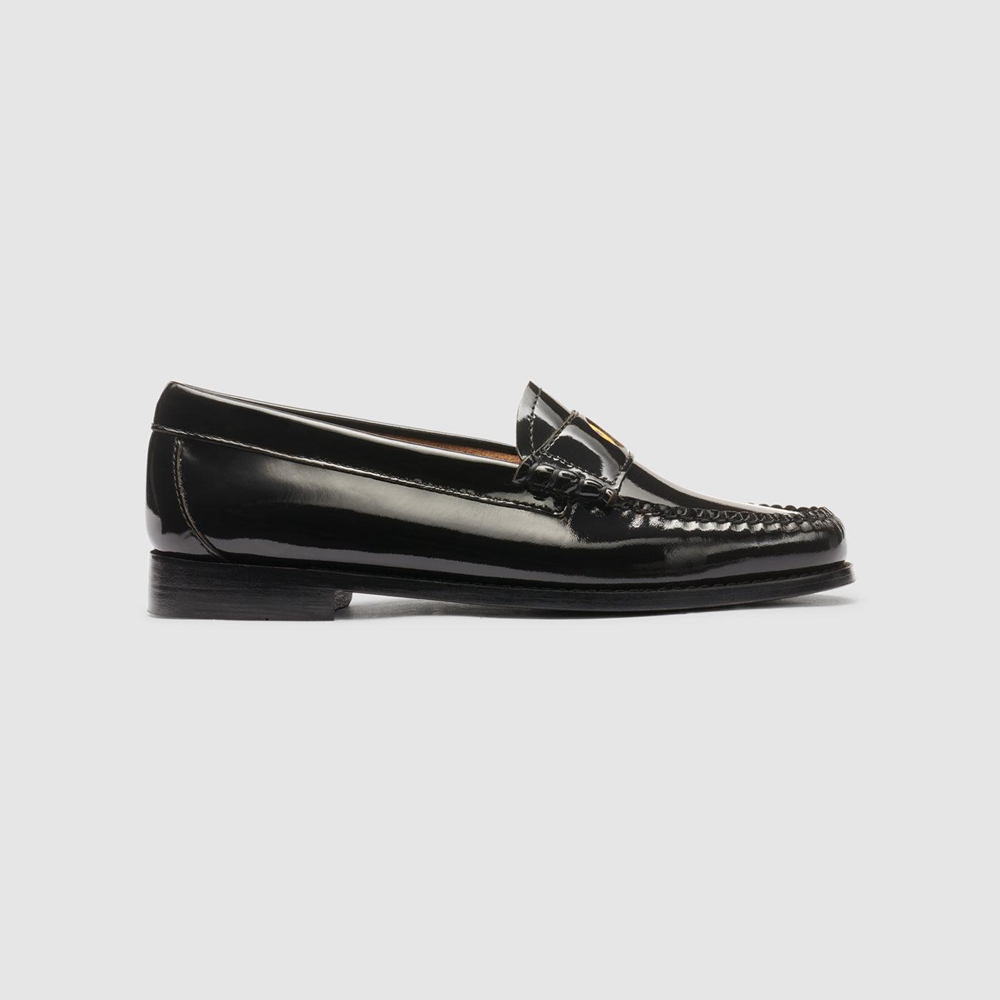 G.H. Bass & Co. Whitney Emoticon Weejuns Loafers in Black | Lyst