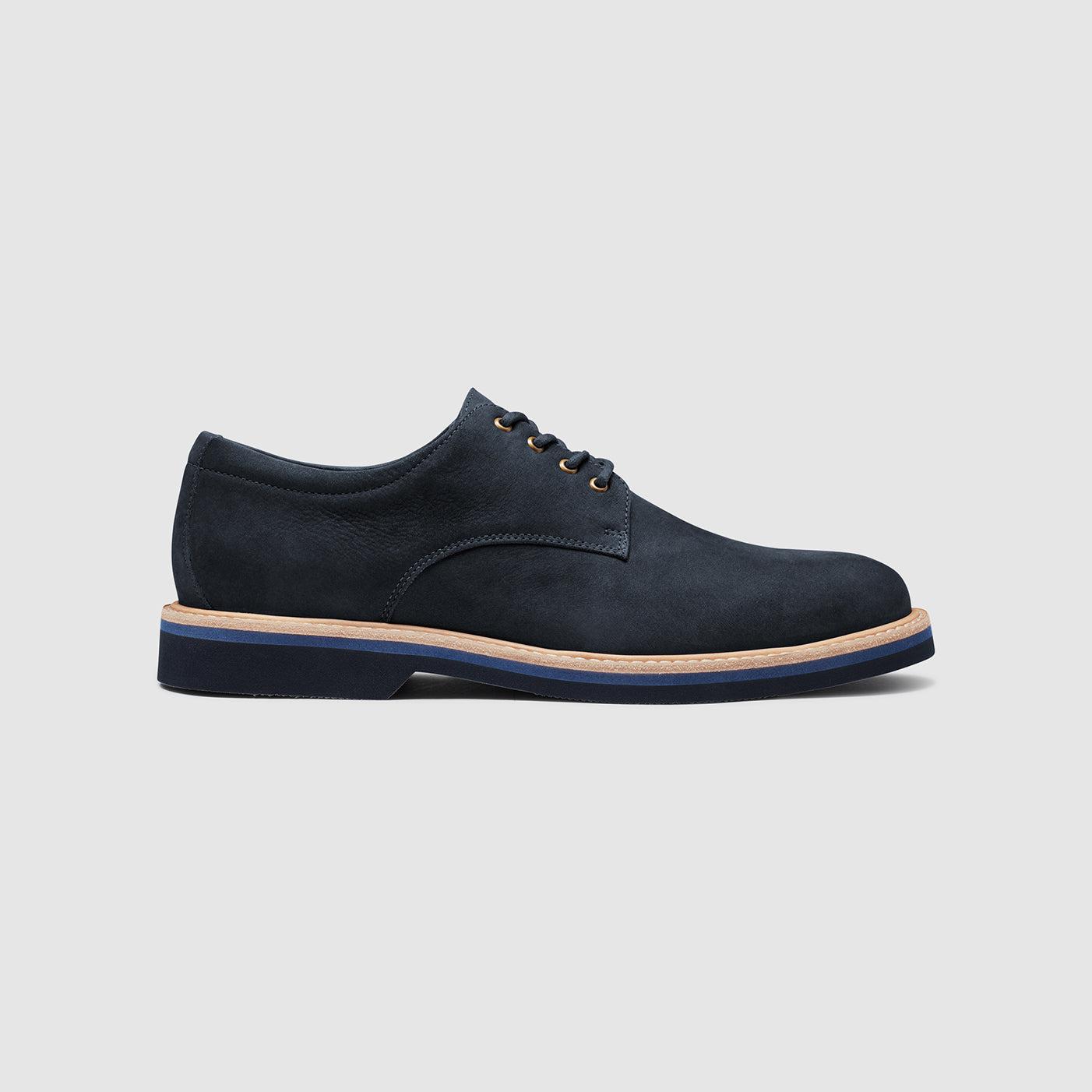 GH Bass Pasadena Suede Wingtip Loafers Blue sz 7.5 M Oxford shoes contrast sole G.H. Bass & Co. Pasadena Buck in Blue for Men | Lyst main image 3