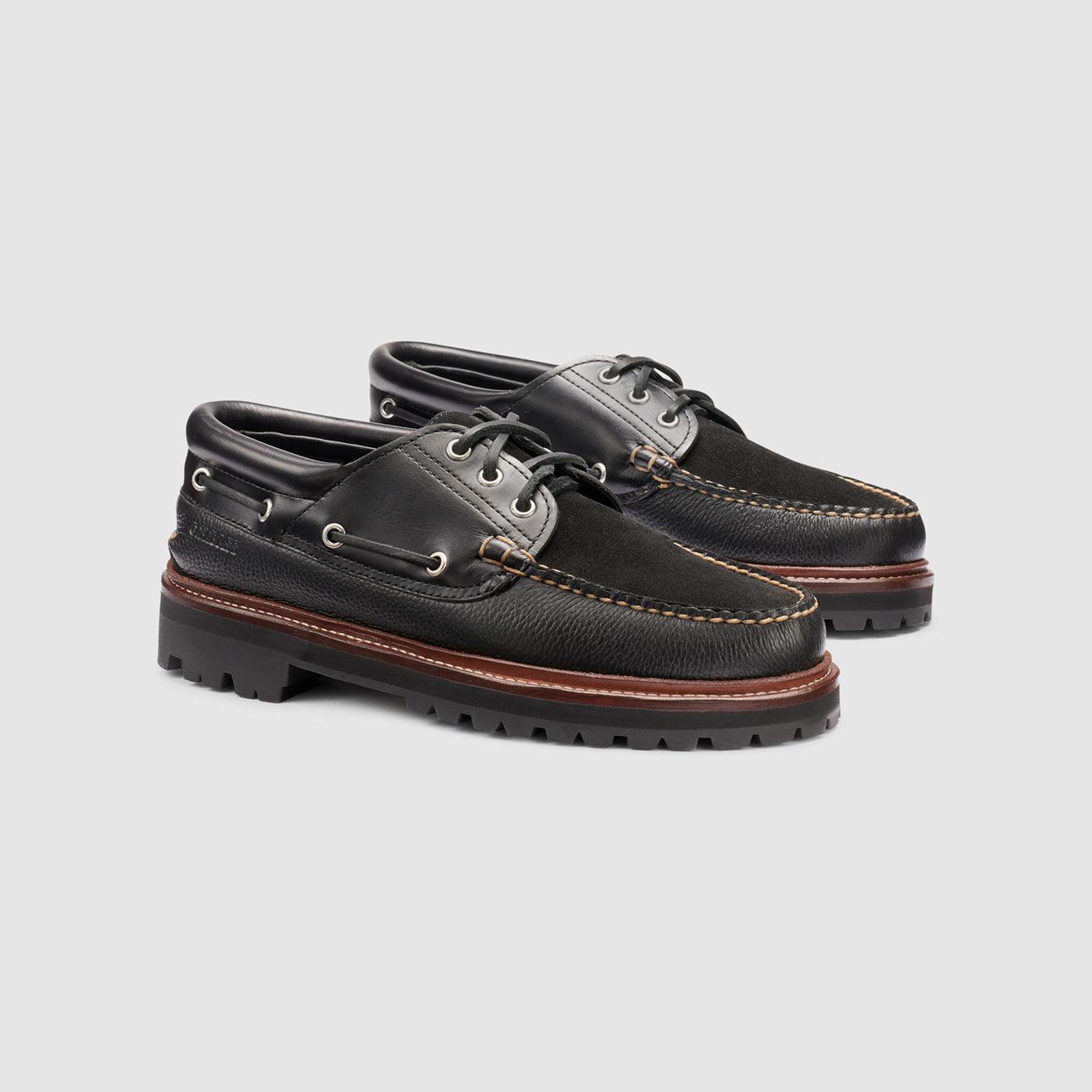 Bass 1876 Ranger Camp Moc Shoes in Black for Men Lyst