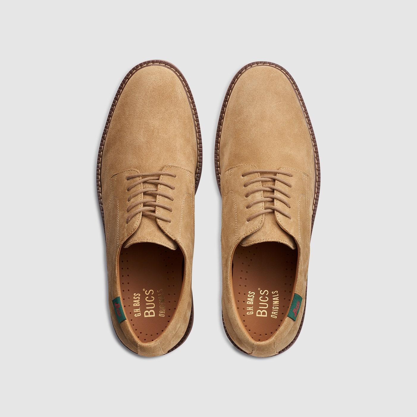 G.H. Bass Co. Pasadena Nubuck Buck Shoes in Natural for Men Lyst Canada