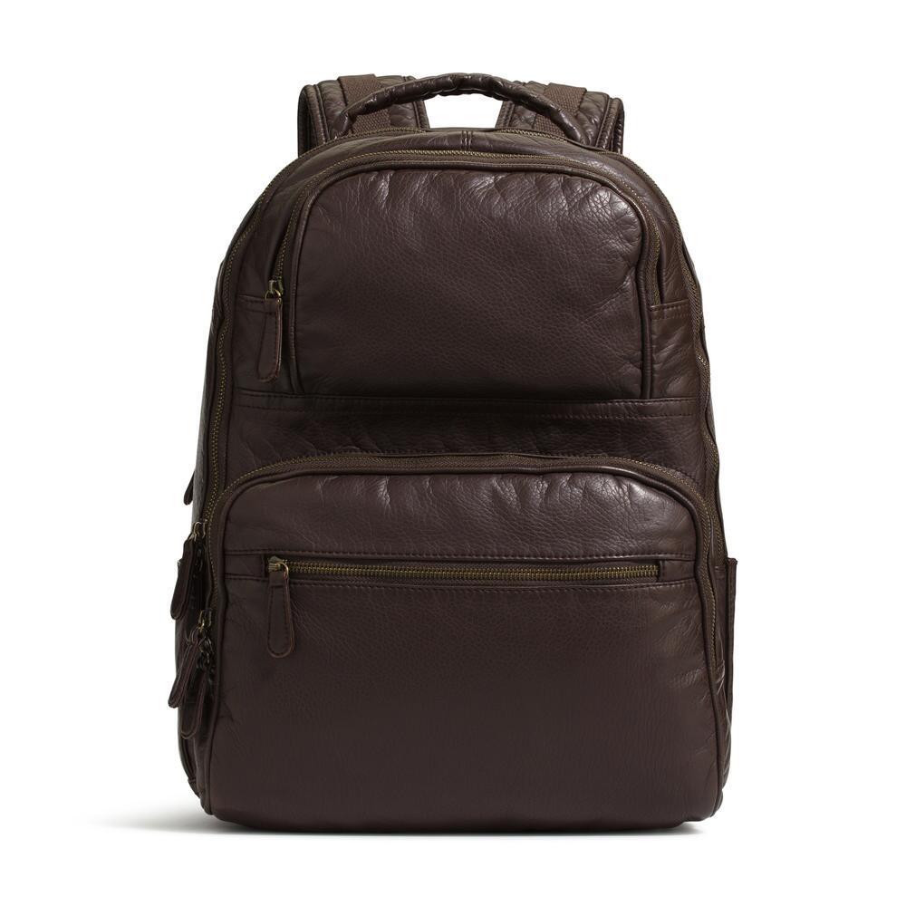 bass leather backpack